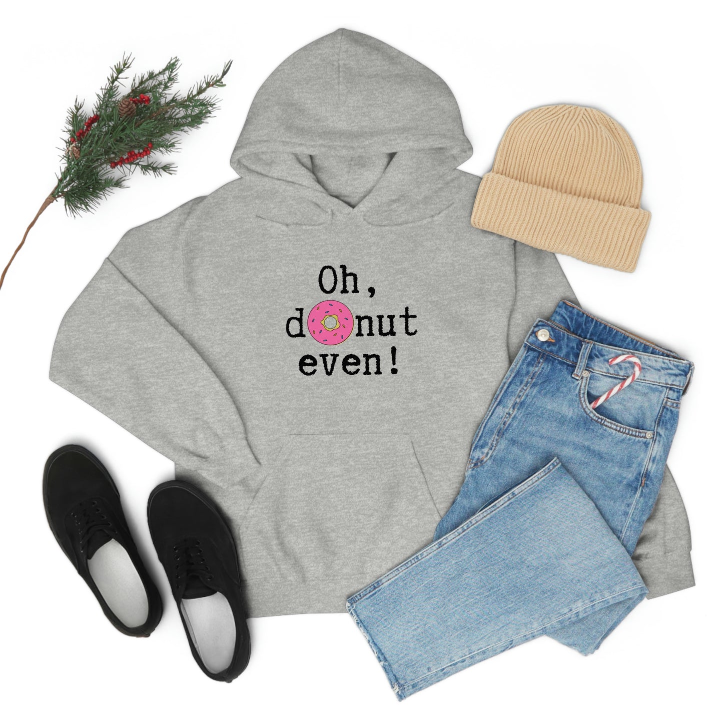 Oh Donut Even Unisex Heavy Blend™ Hooded Sweatshirt