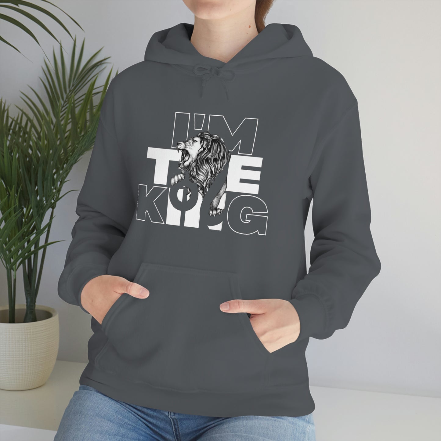 I'm The King Unisex Heavy Blend™ Hooded Sweatshirt