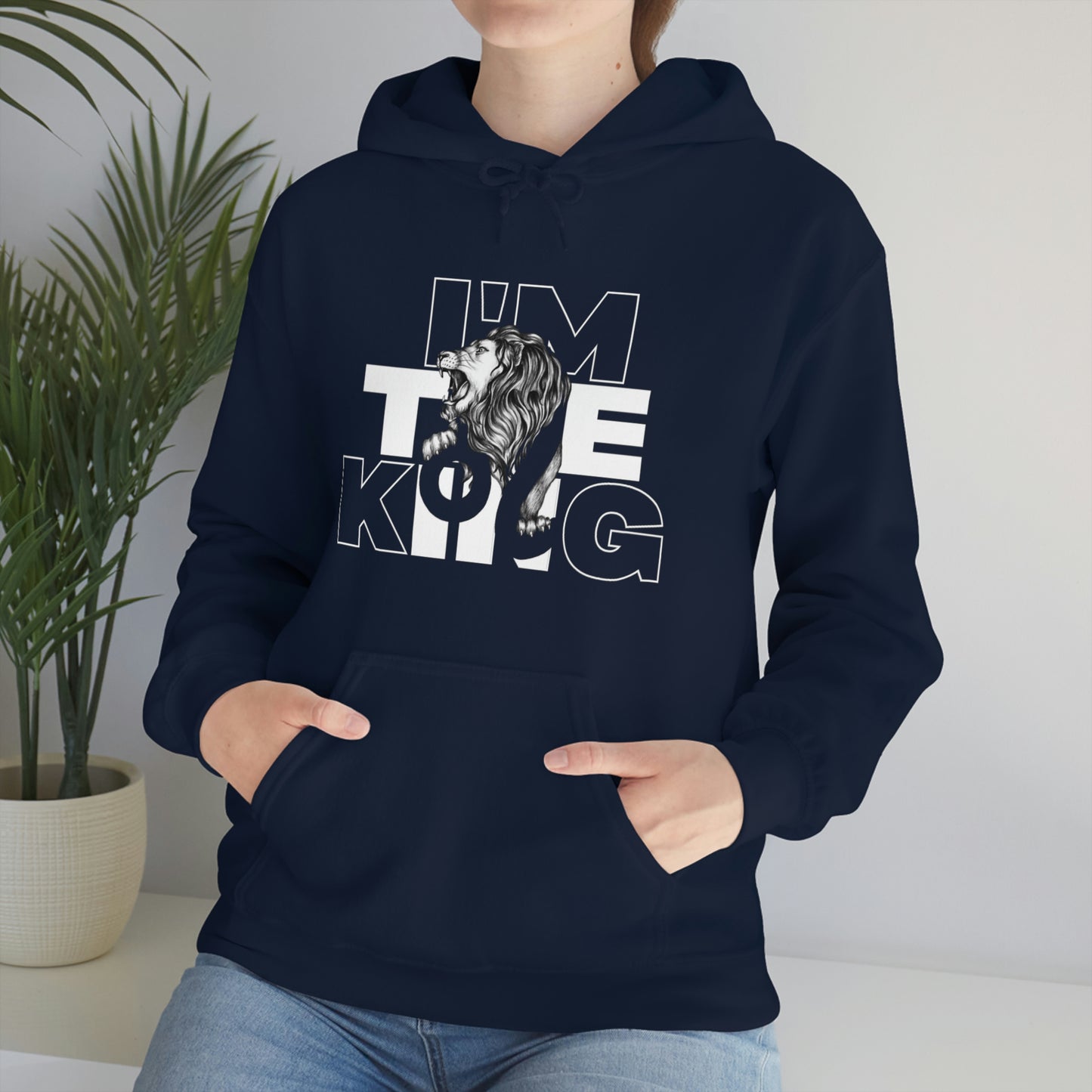 I'm The King Unisex Heavy Blend™ Hooded Sweatshirt