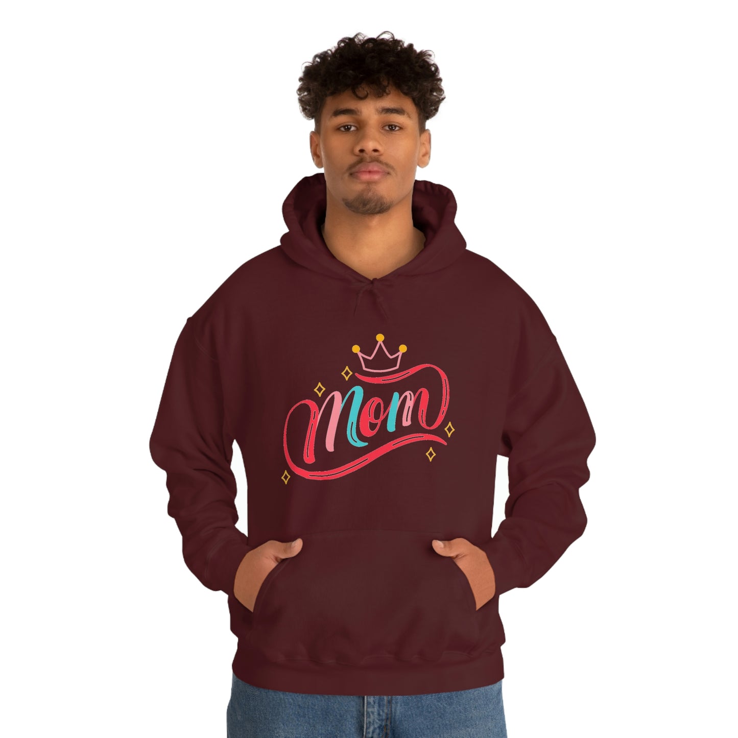 Mom Unisex Heavy Blend™ Hooded Sweatshirt