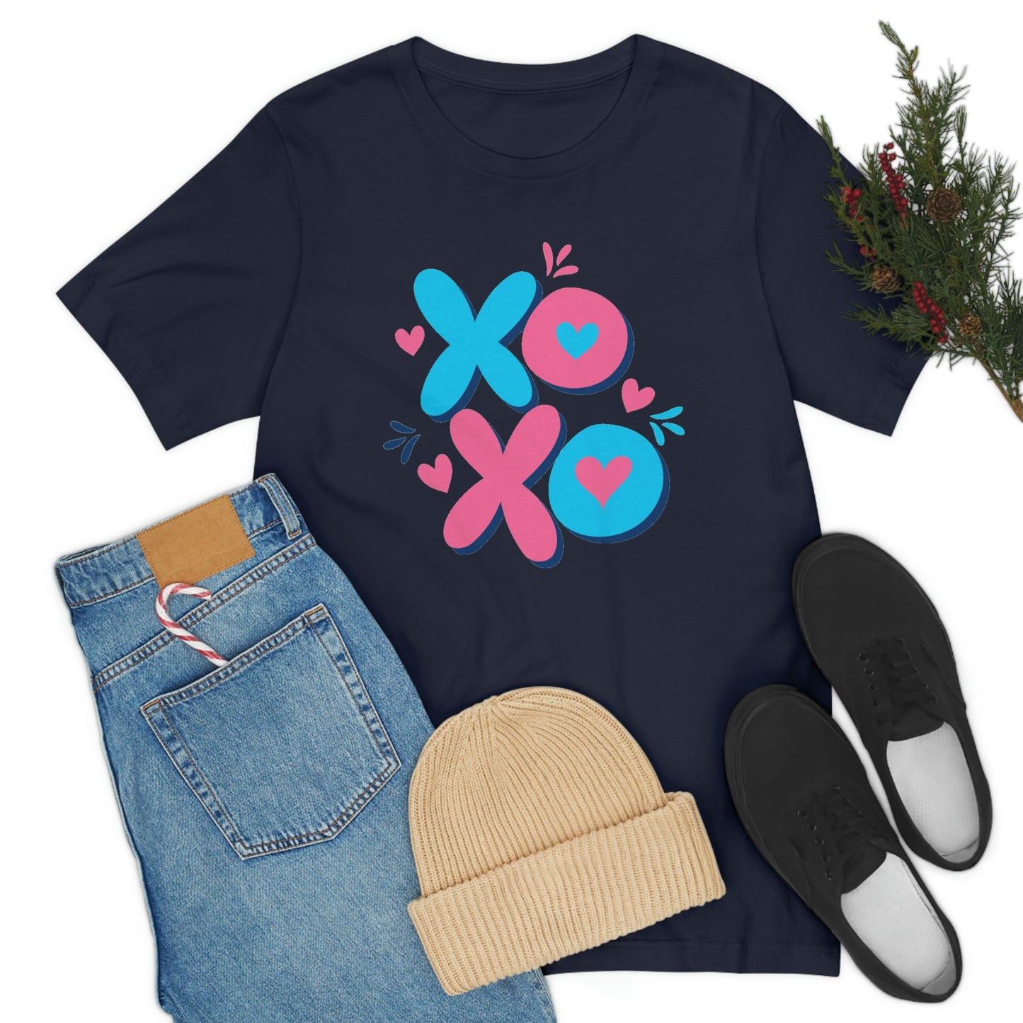 XOXO Unisex Jersey Short Sleeve Tee