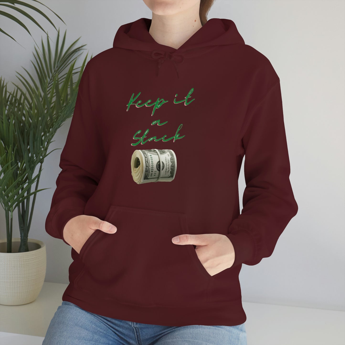 Keep It A Stack Unisex  Heavy Blend™ Hooded Sweatshirt