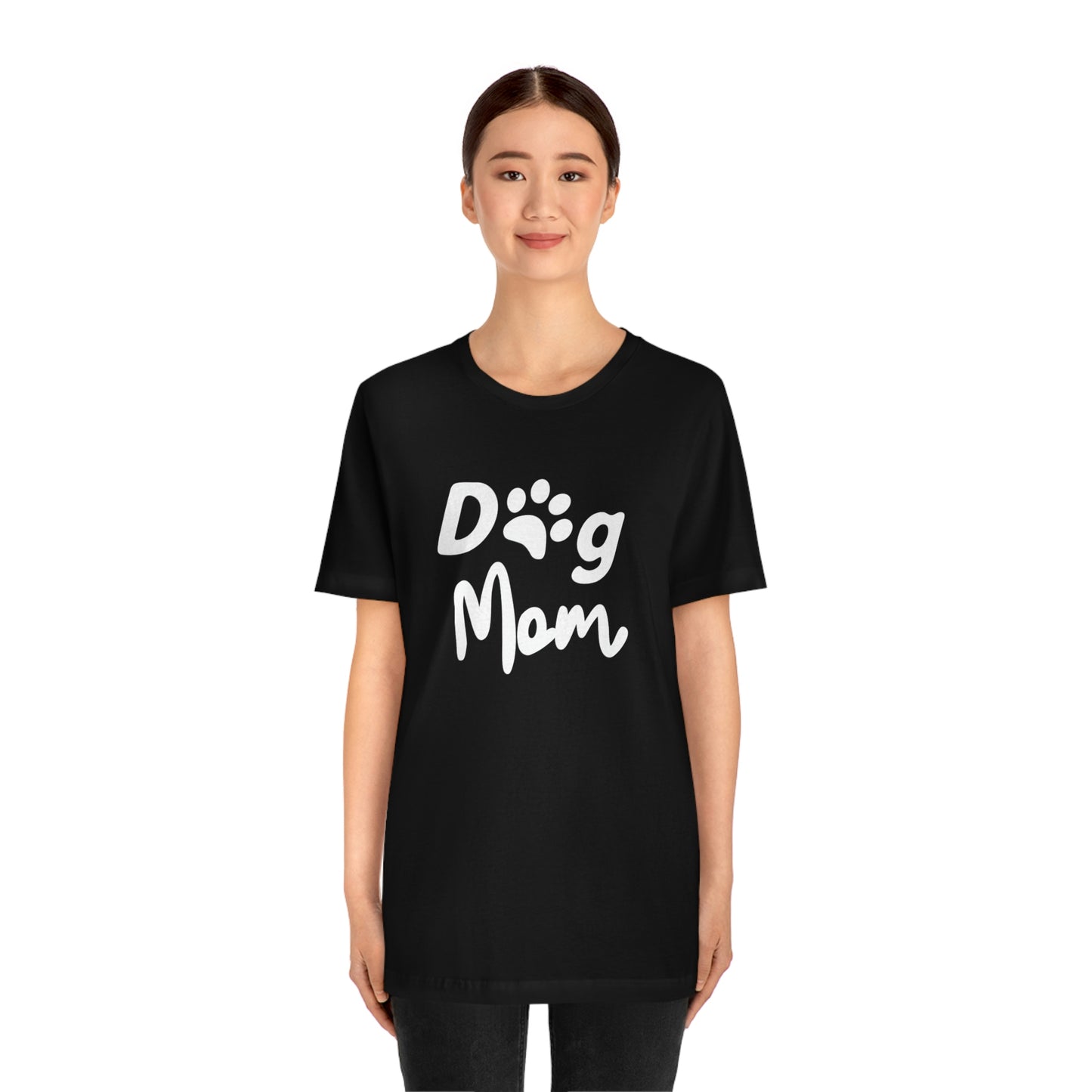 Dog Mom Unisex Jersey Short Sleeve Tee