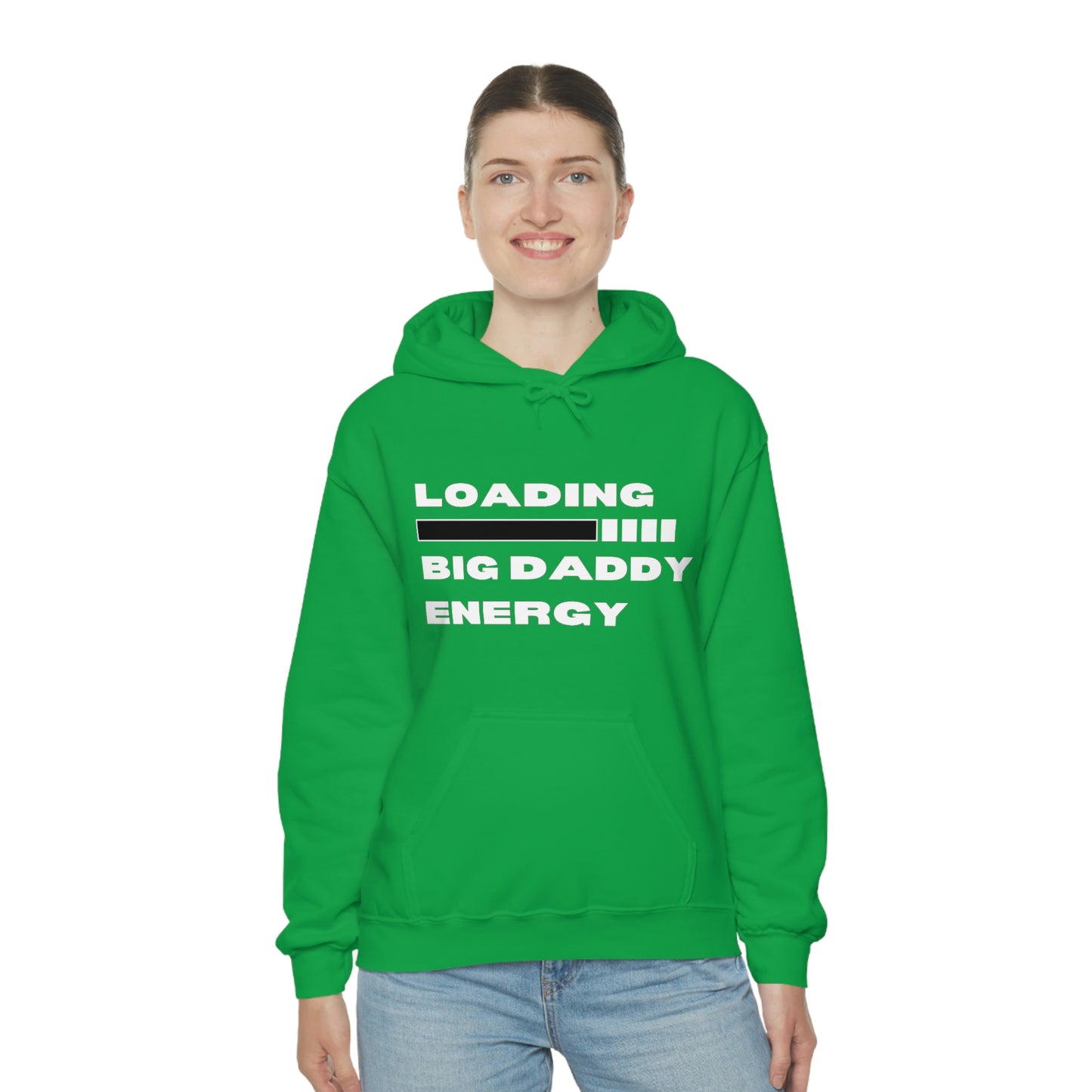 Loading Big Daddy Energy Unisex Heavy Blend™ Hooded Sweatshirt