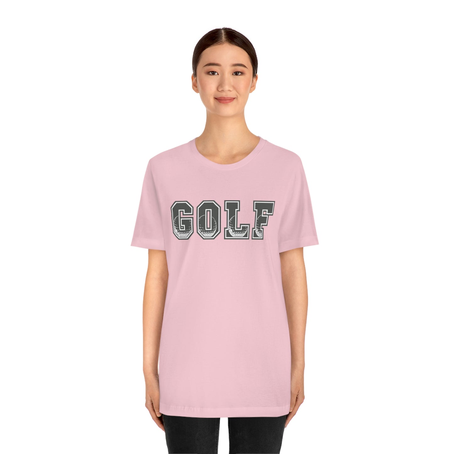 Golf Grey Unisex Jersey Short Sleeve Tee