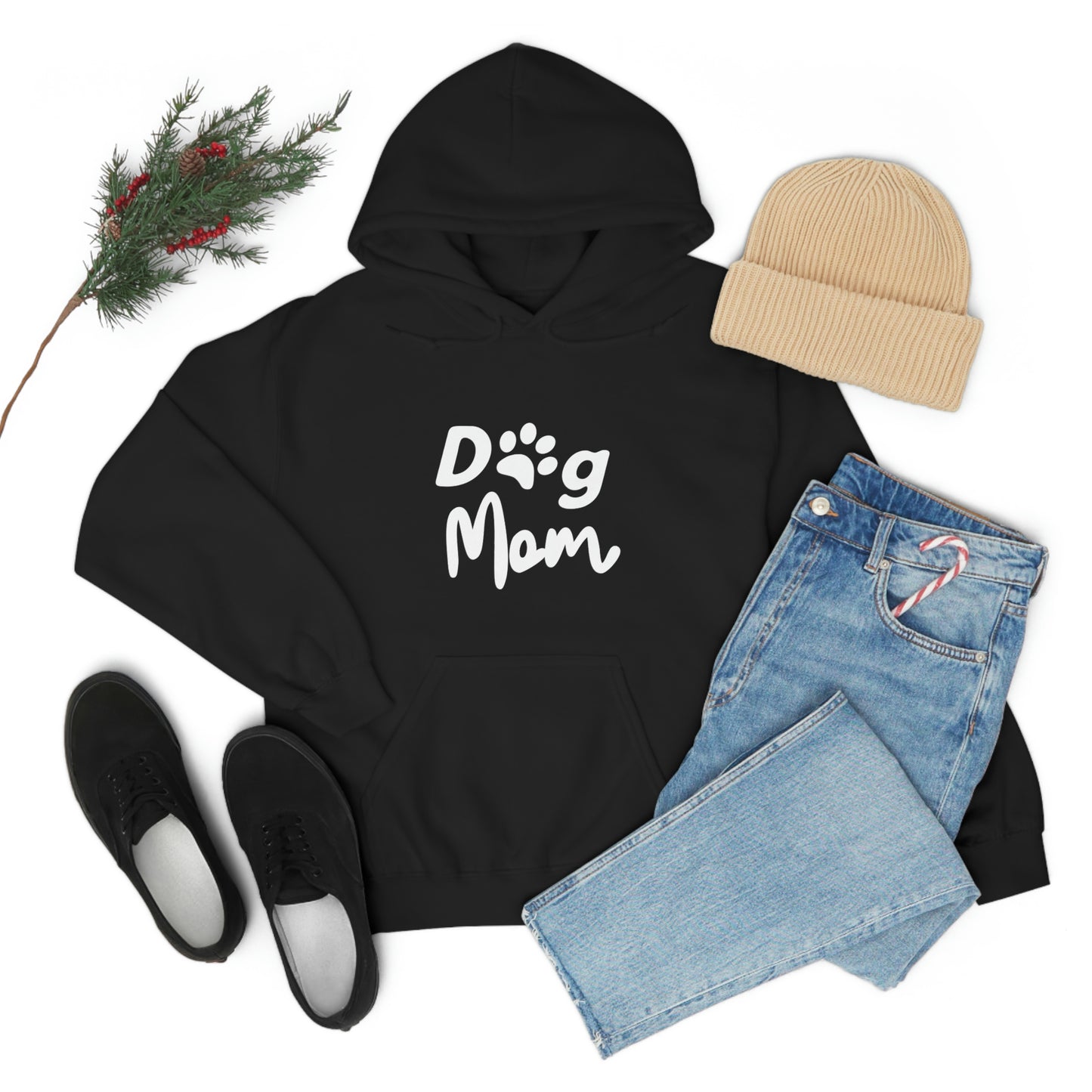 Dog Mom Unisex Heavy Blend™ Hooded Sweatshirt