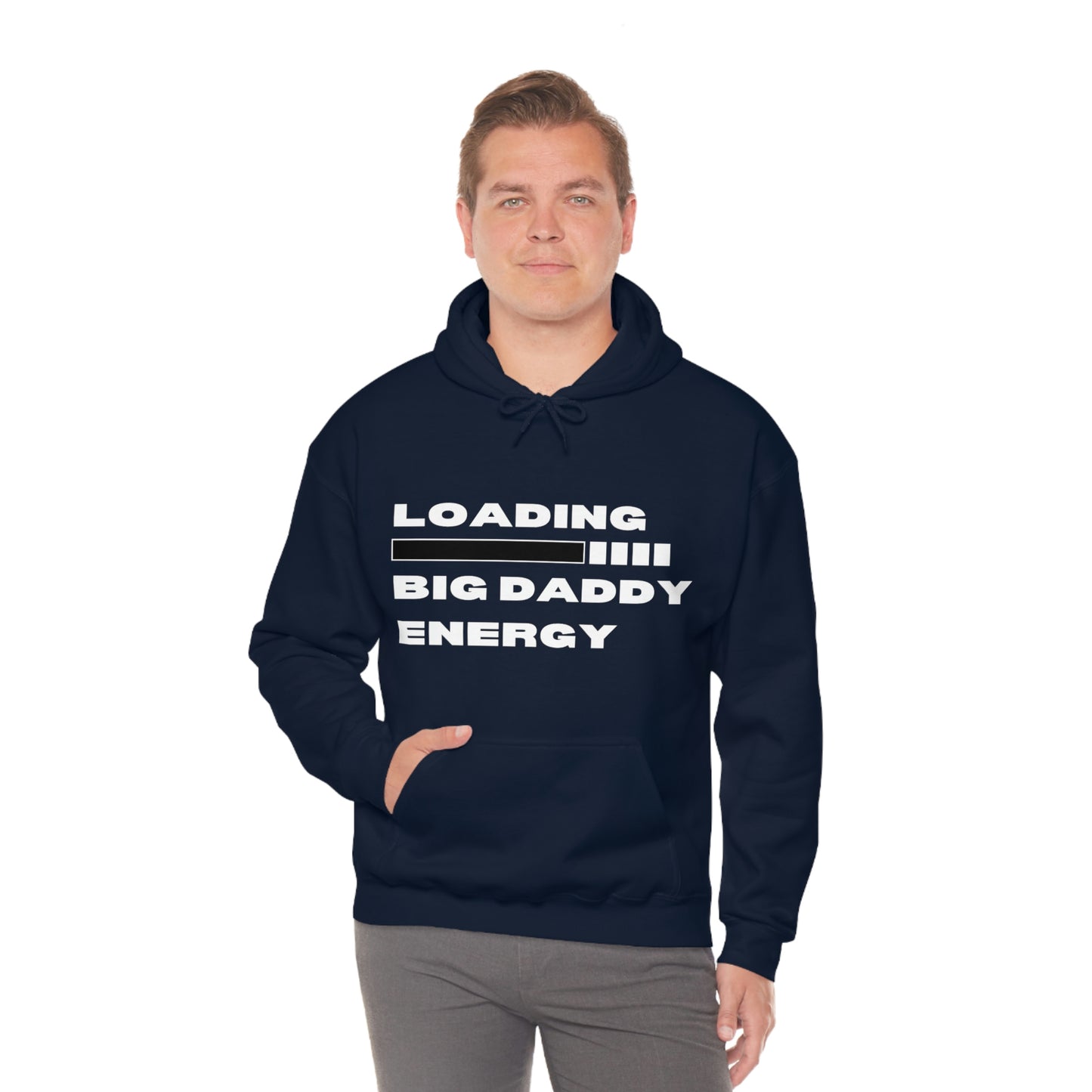 Loading Big Daddy Energy Unisex Heavy Blend™ Hooded Sweatshirt