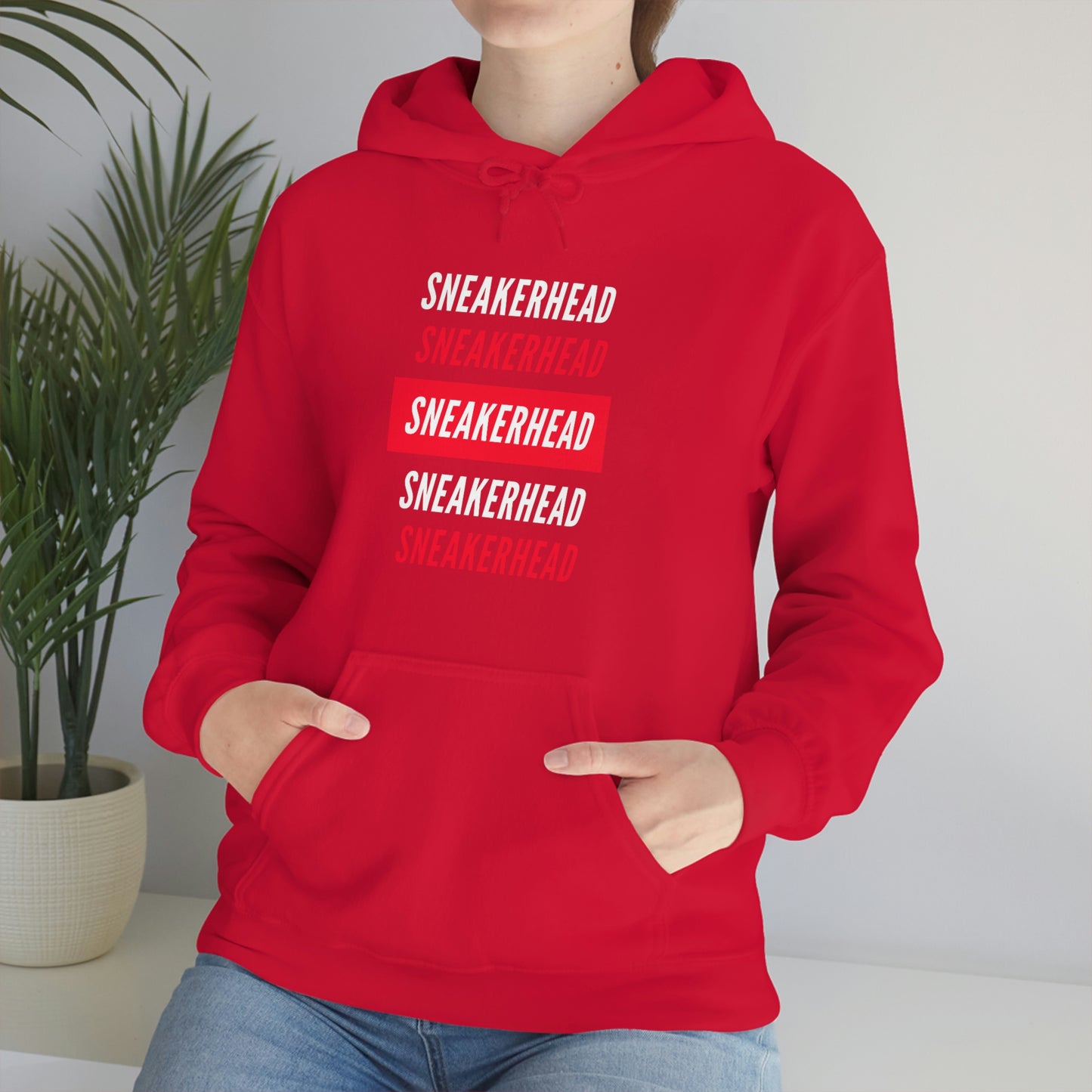 Sneaker Head  Hooded Sweatshirt