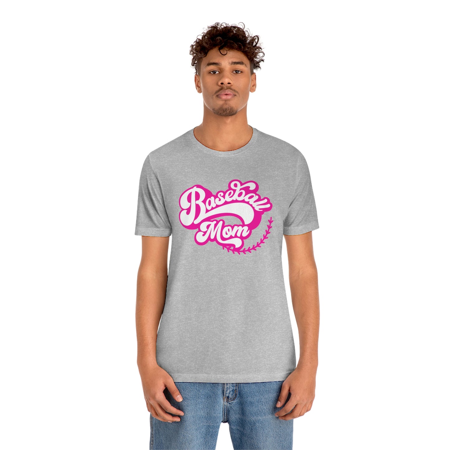 Baseball Mom Unisex Jersey Short Sleeve Tee