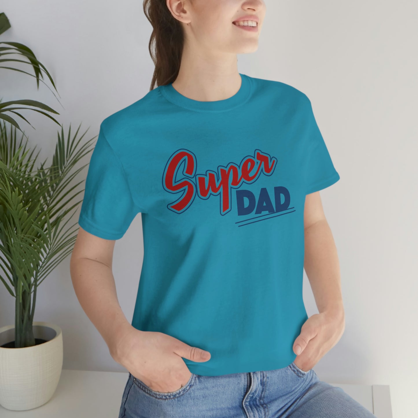 Super Dad Unisex Jersey Short Sleeve Tee