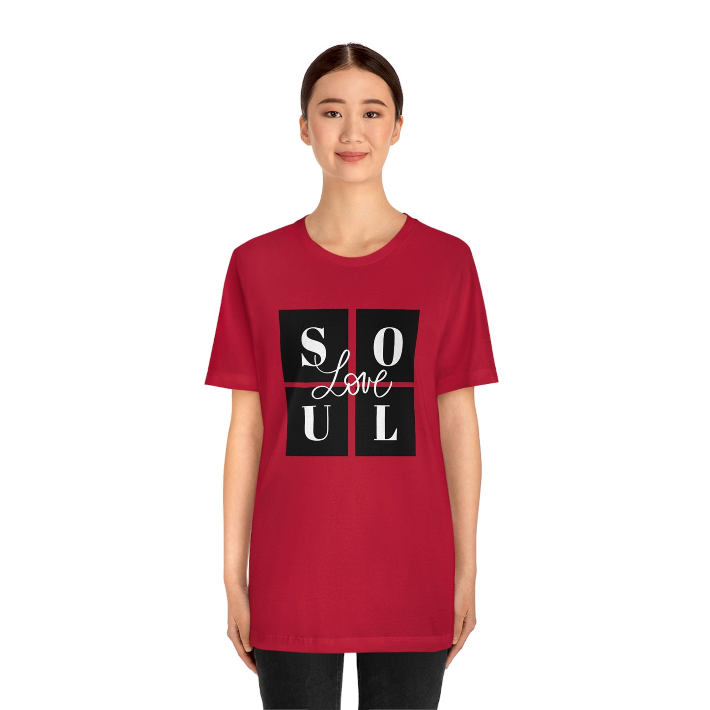 Love Soul Unisex Jersey Short Sleeve Tee