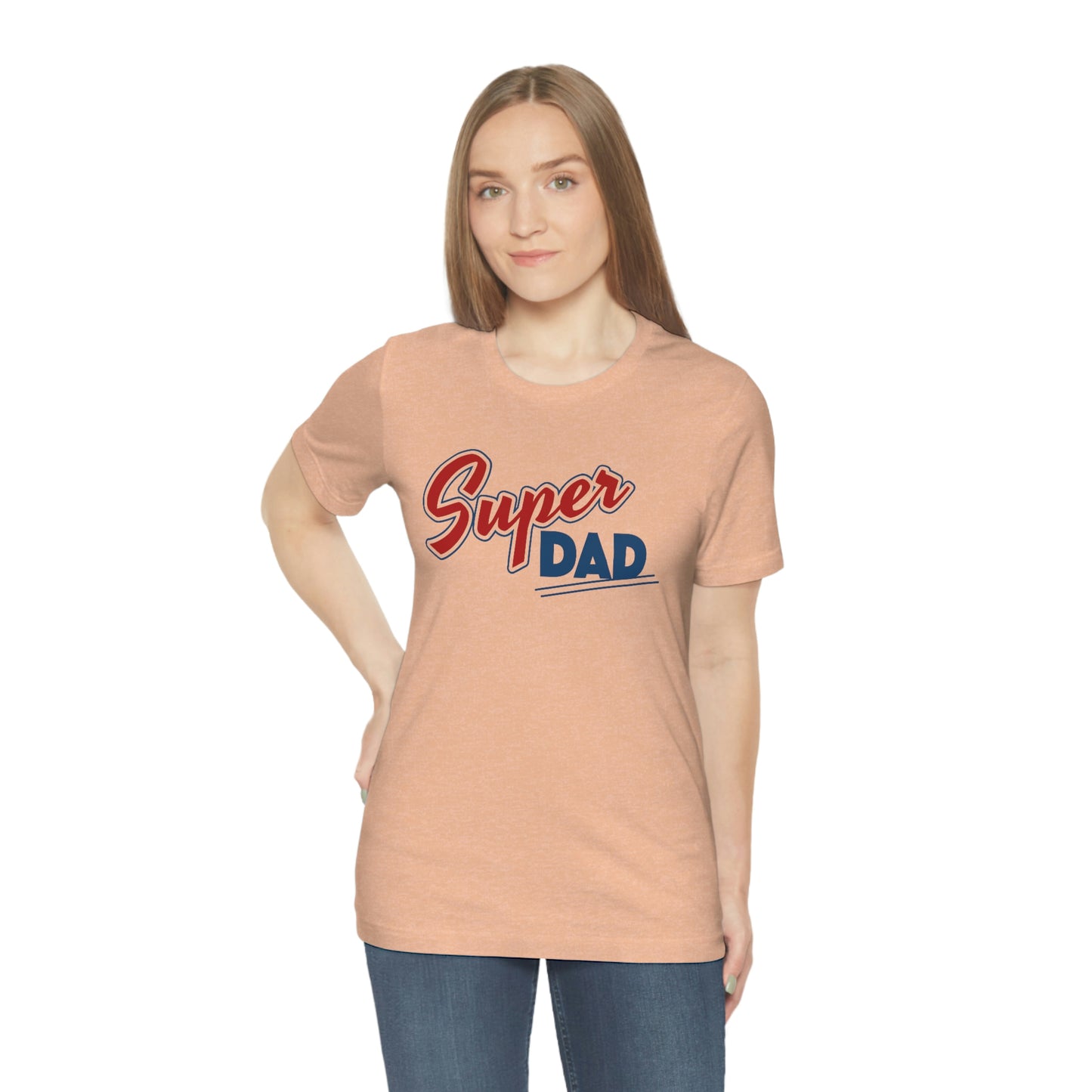 Super Dad Unisex Jersey Short Sleeve Tee