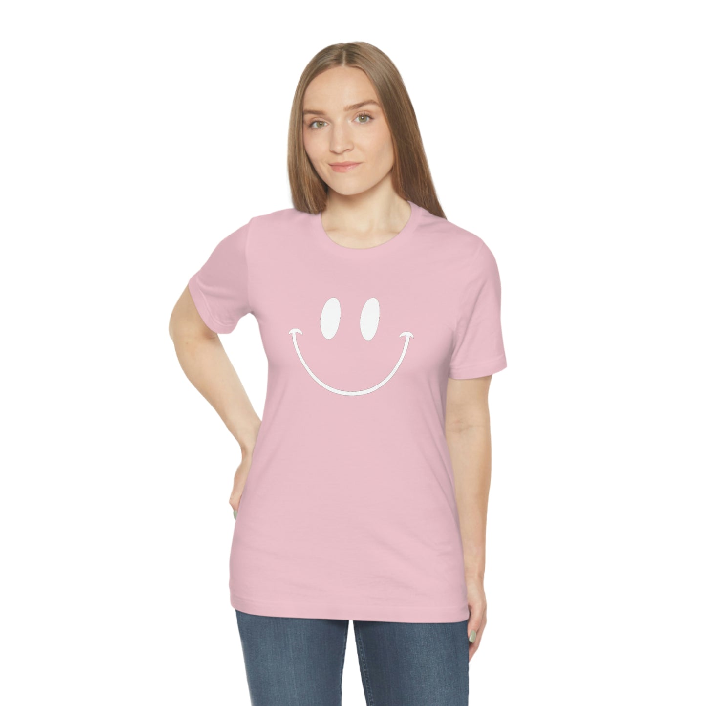 Smiley Face Unisex Jersey Short Sleeve Tee