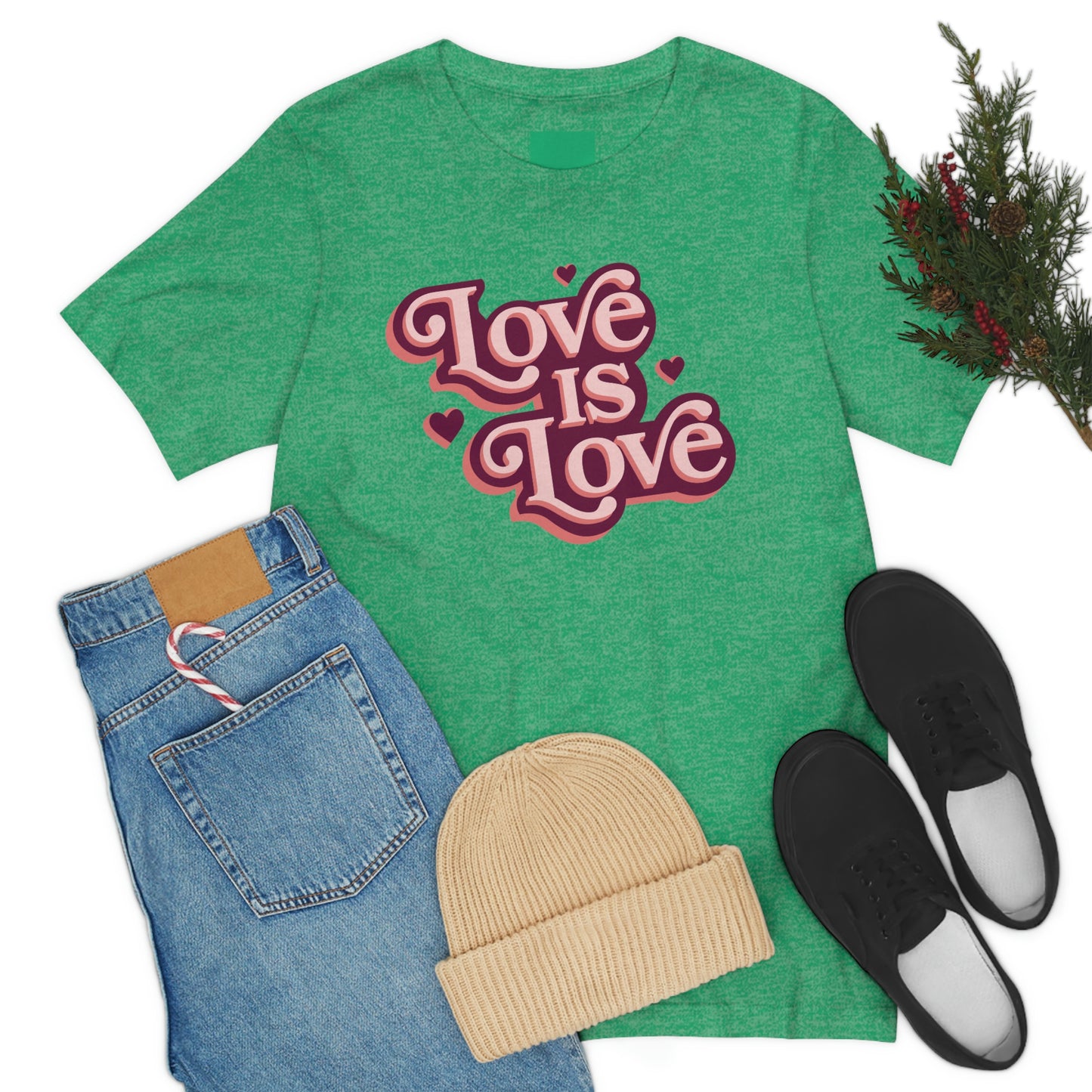 Love is Love Unisex Jersey Short Sleeve Tee