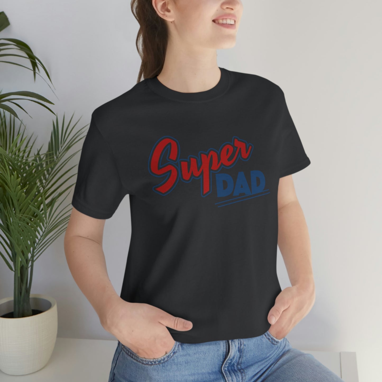 Super Dad Unisex Jersey Short Sleeve Tee