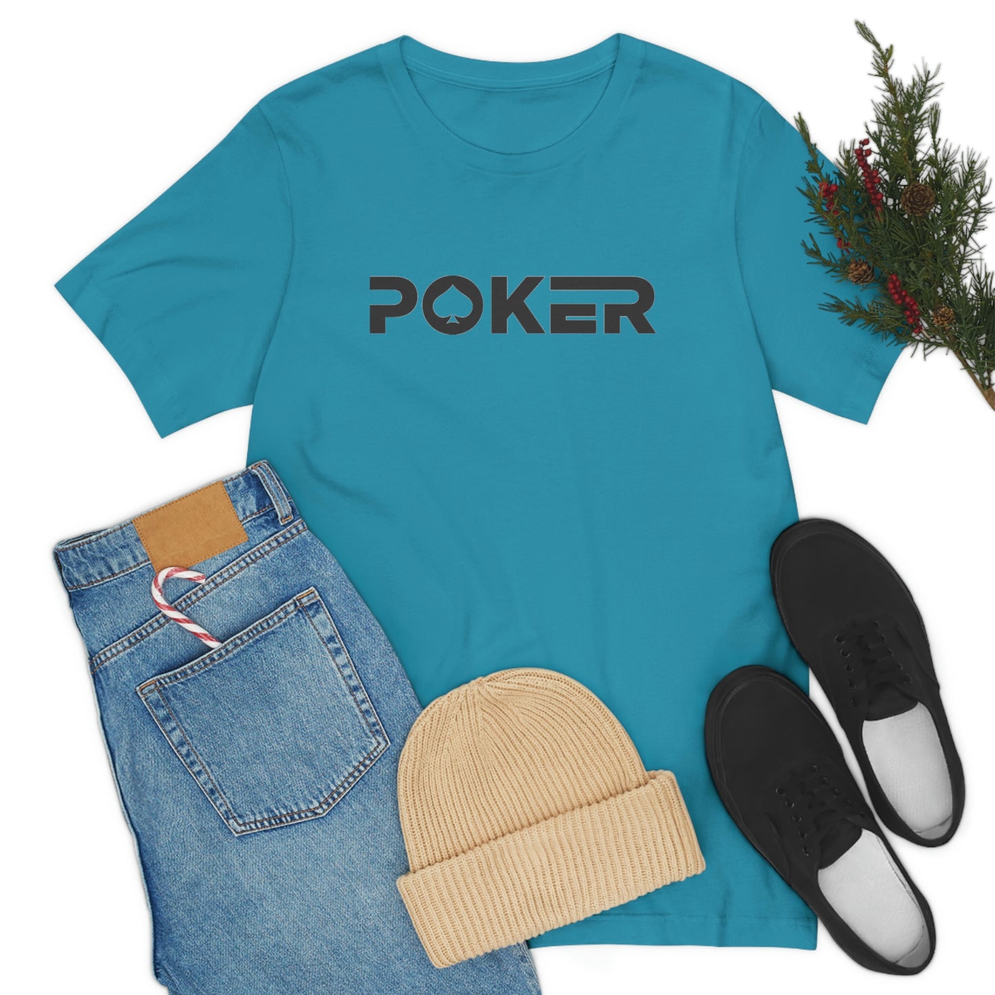 Poker Unisex Jersey Short Sleeve Tee