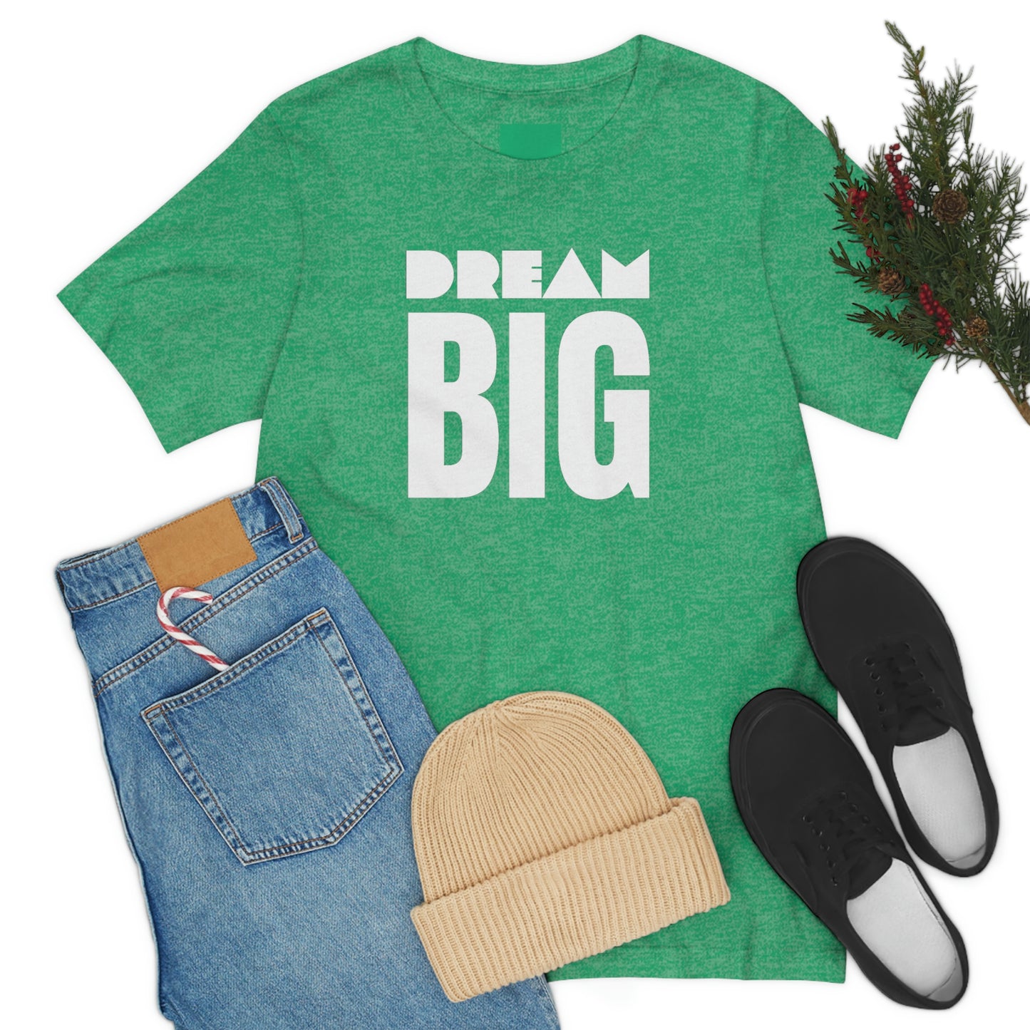 Dream Big Unisex Jersey Short Sleeve Tee