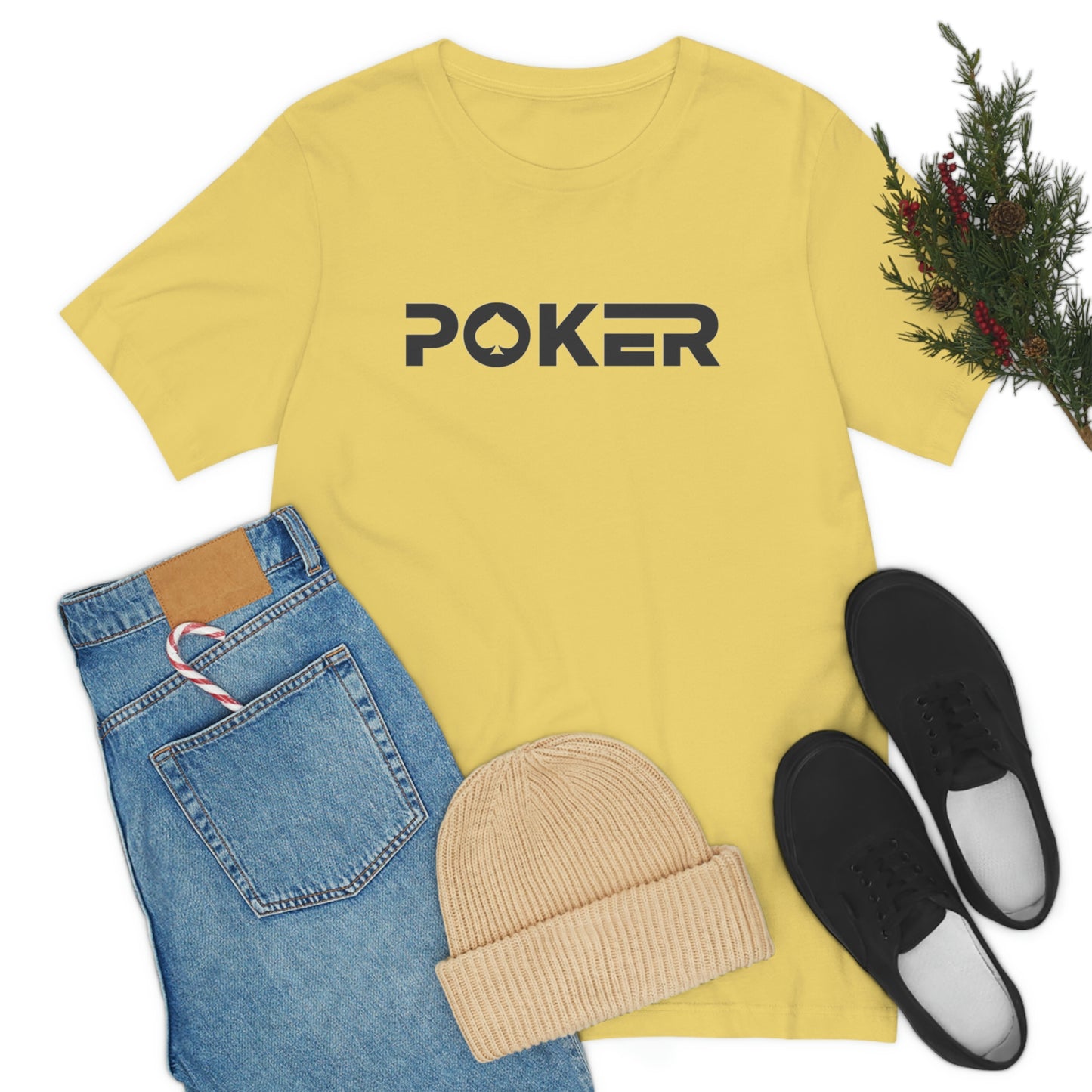 Poker Unisex Jersey Short Sleeve Tee