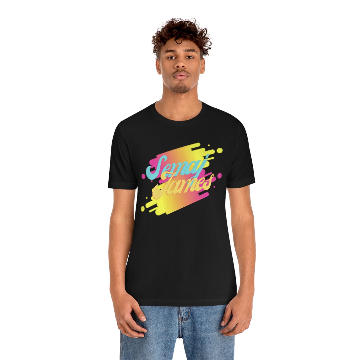 Semaj James Splash Unisex Jersey Short Sleeve Tee