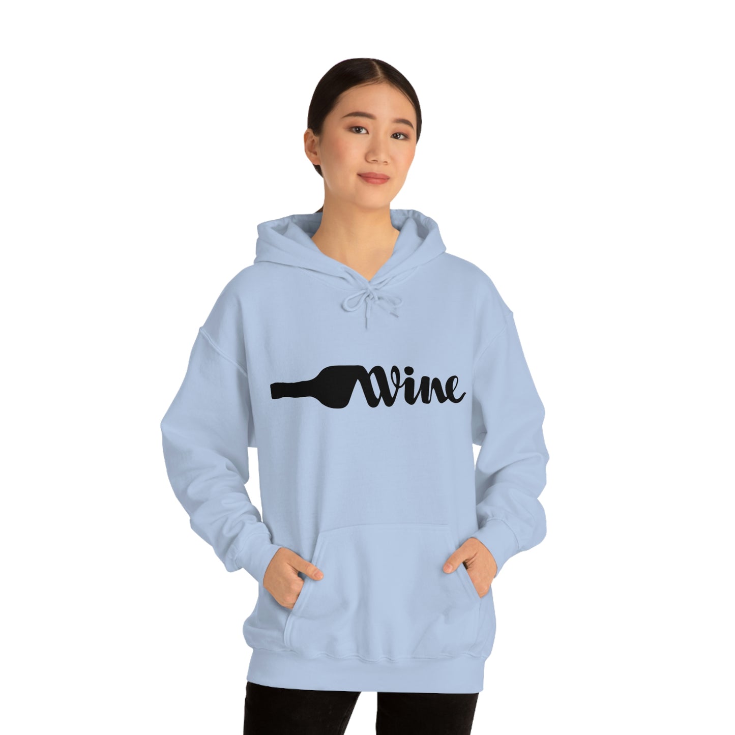 Wine Unisex Heavy Blend™ Hooded Sweatshirt