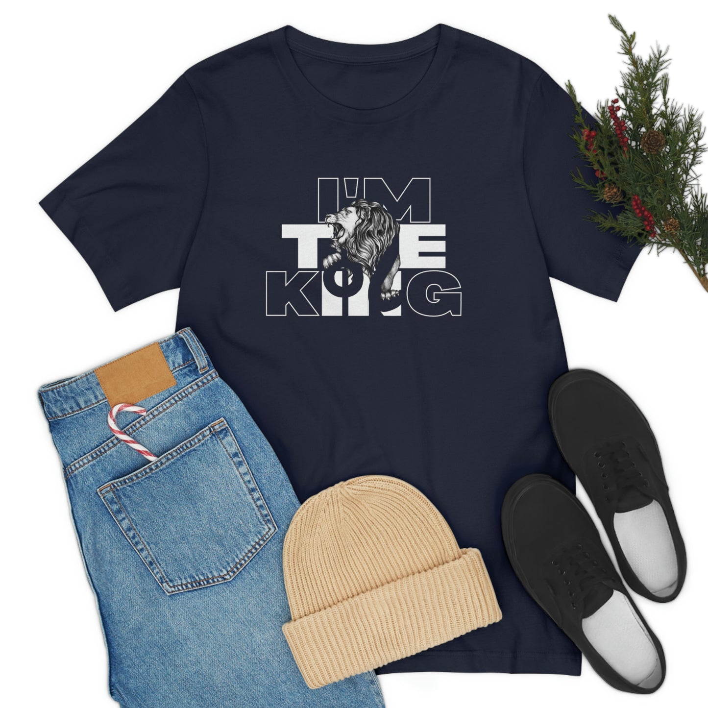 I'm The King Unisex Jersey Short Sleeve Tee