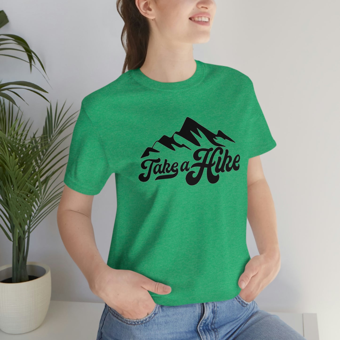 Take A Hike Unisex Jersey Short Sleeve Tee