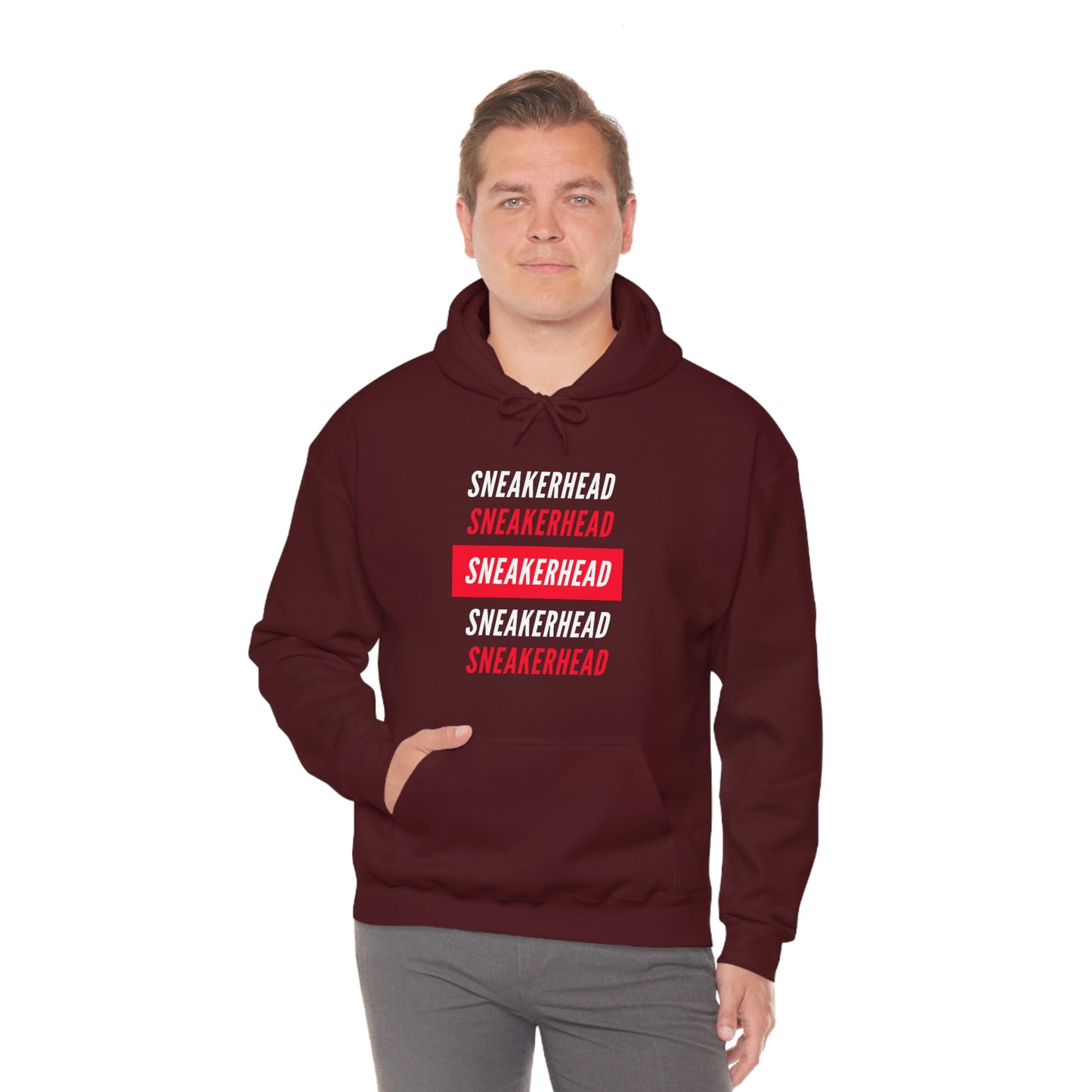 Sneaker Head  Hooded Sweatshirt