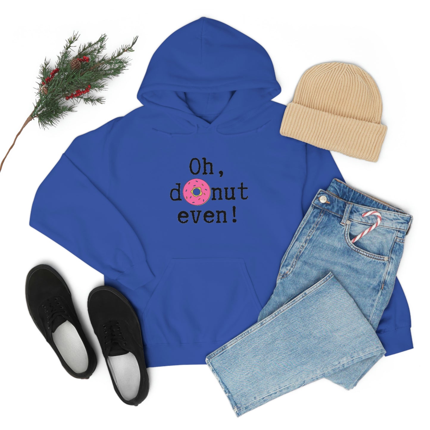 Oh Donut Even Unisex Heavy Blend™ Hooded Sweatshirt