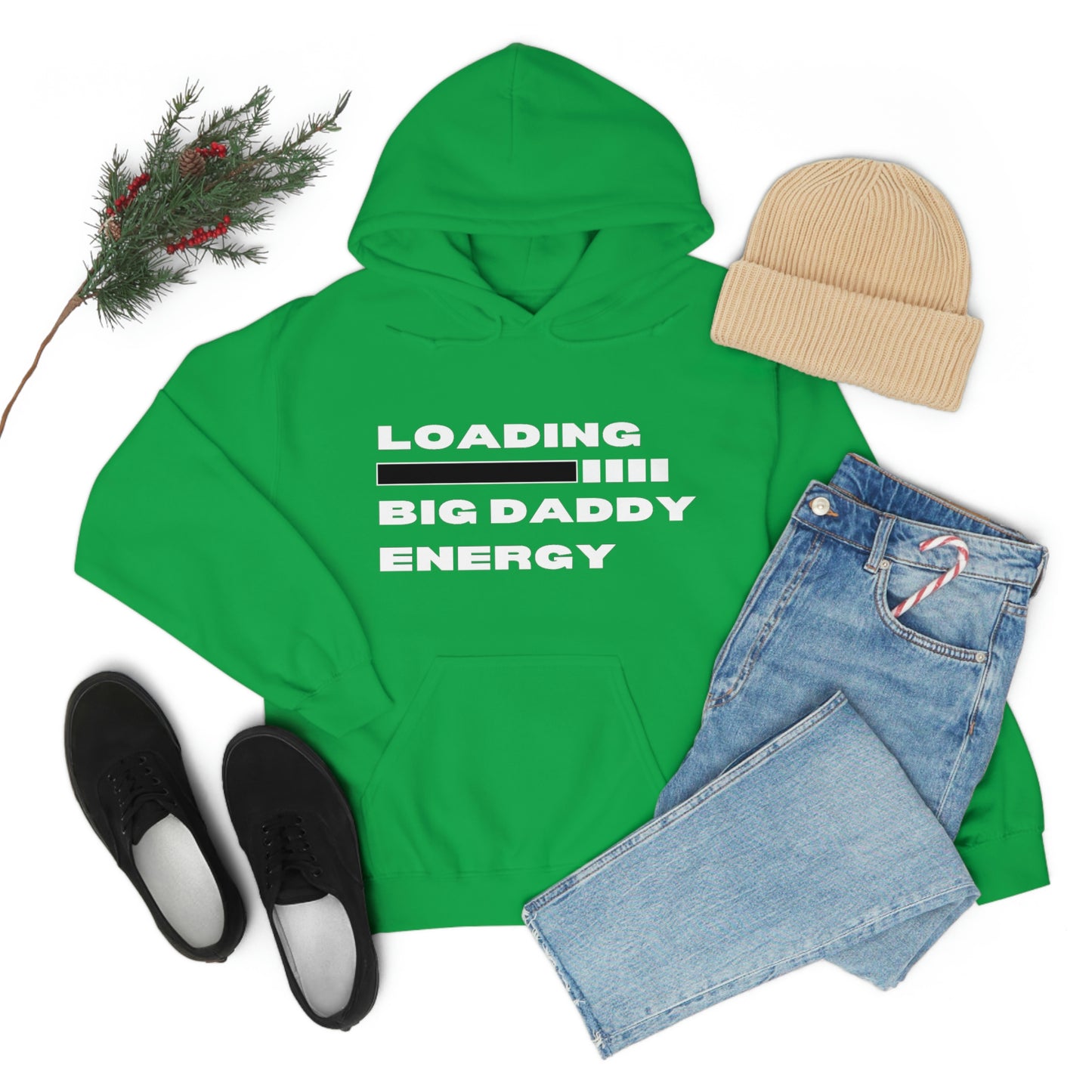 Loading Big Daddy Energy Unisex Heavy Blend™ Hooded Sweatshirt