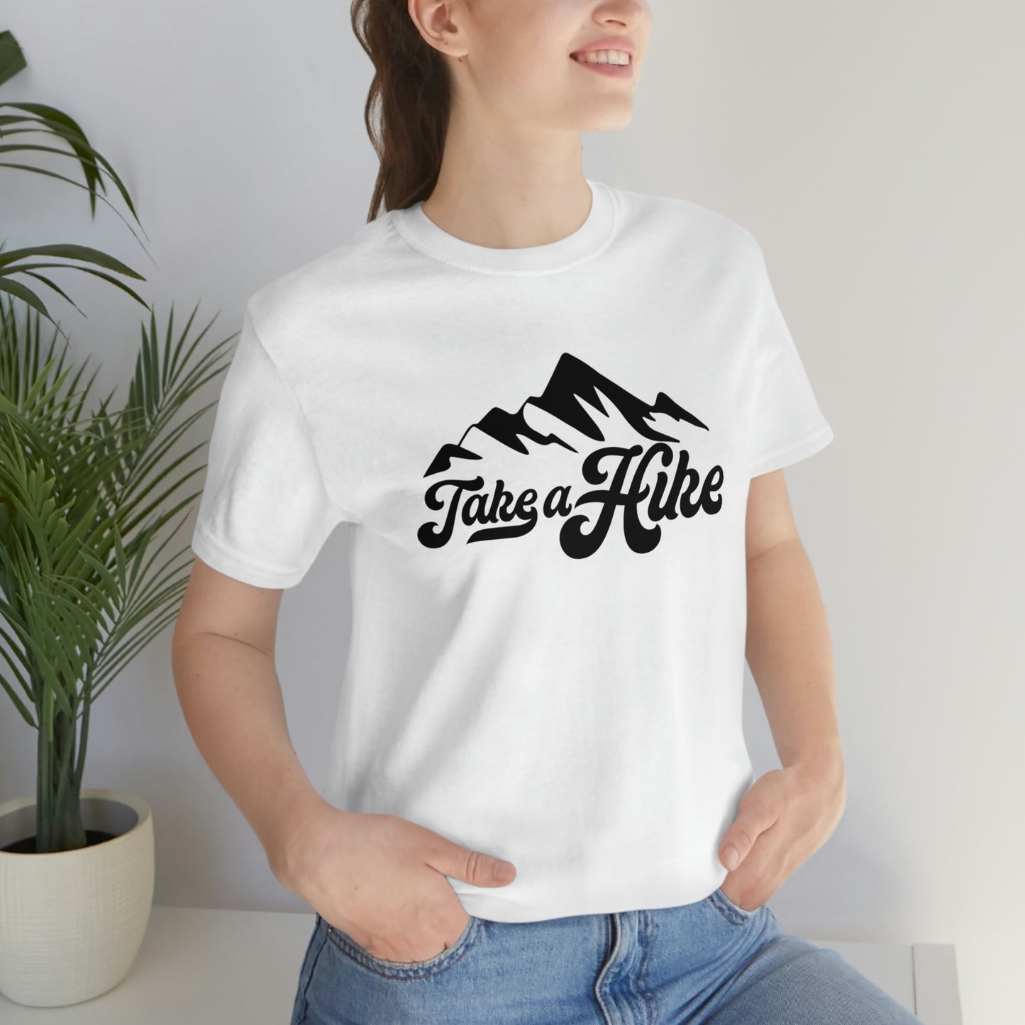 Take A Hike Unisex Jersey Short Sleeve Tee