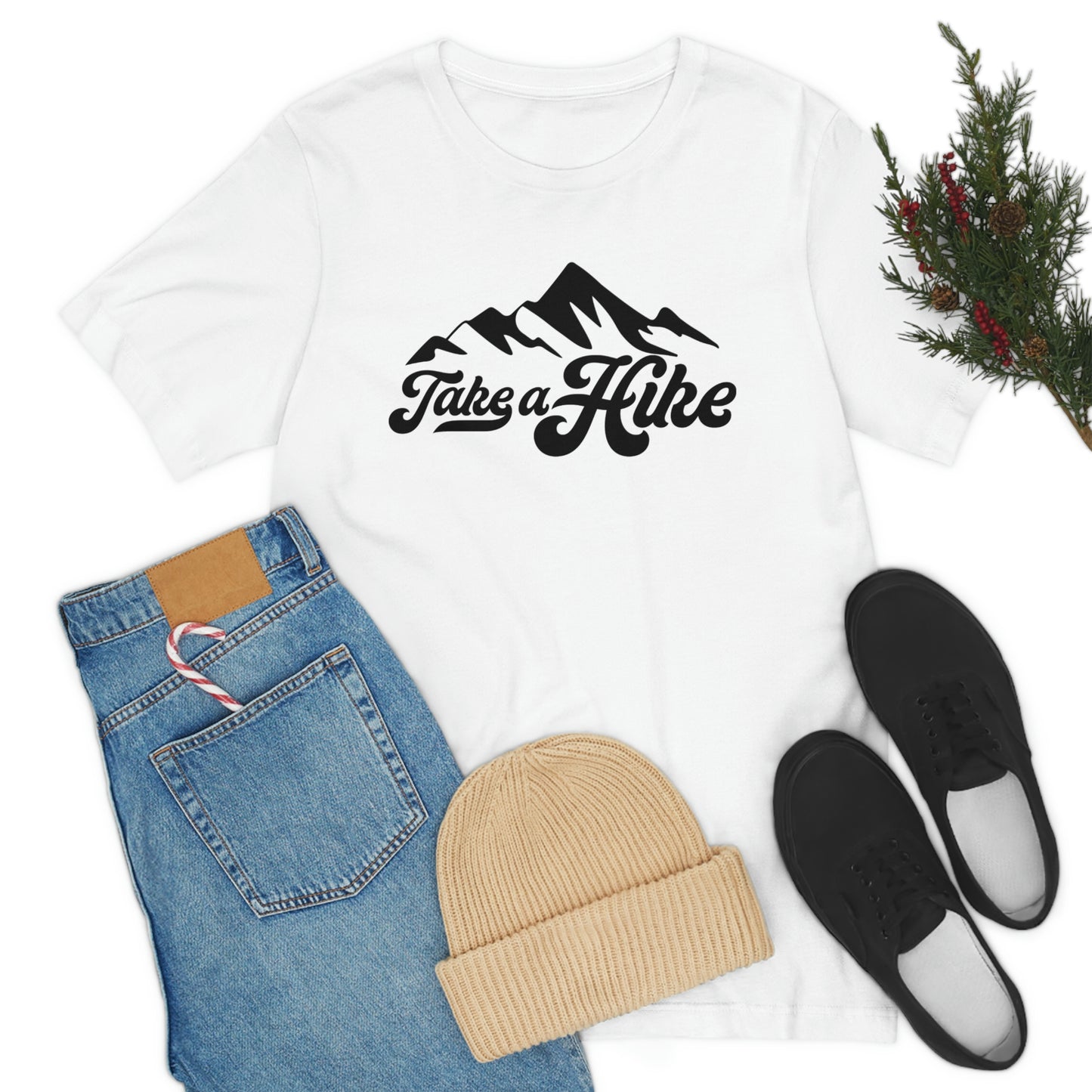 Take A Hike Unisex Jersey Short Sleeve Tee