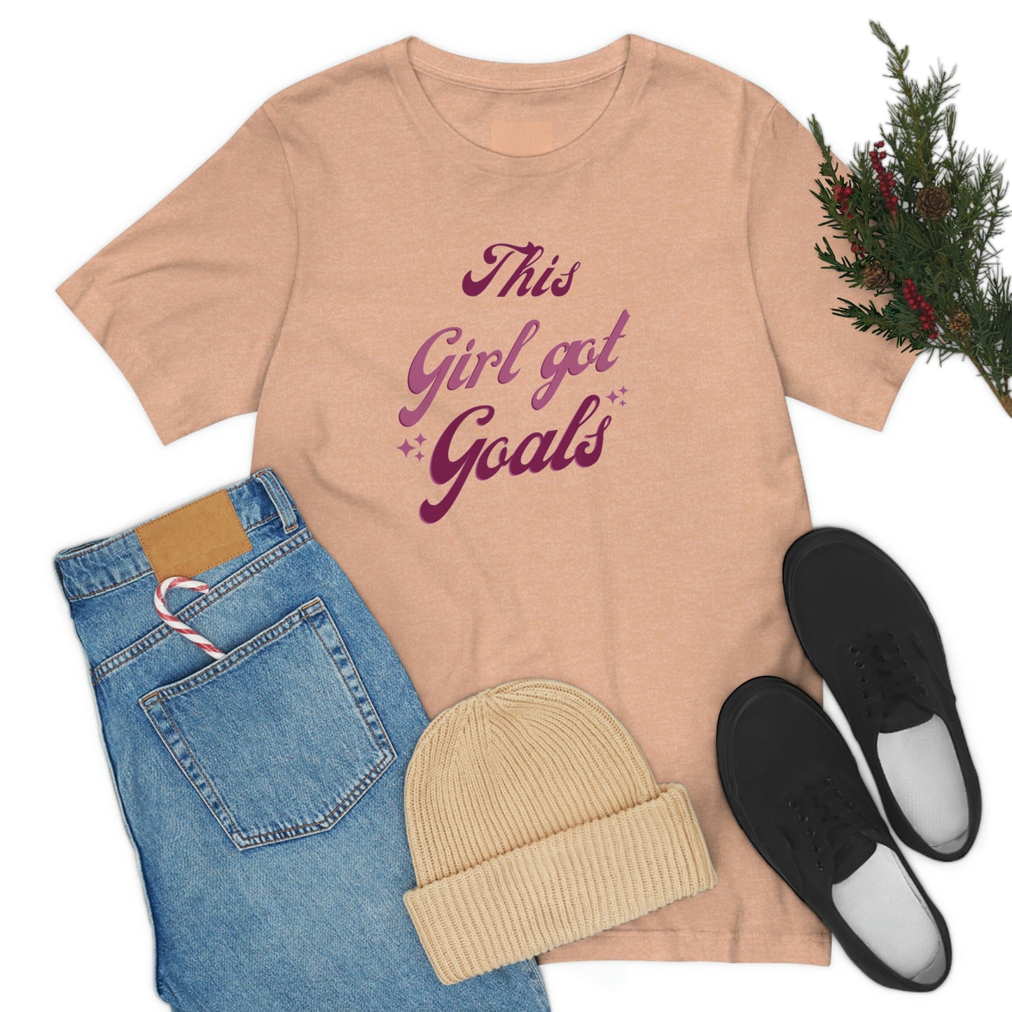 This Girl Got Goals Unisex Jersey Short Sleeve Tee