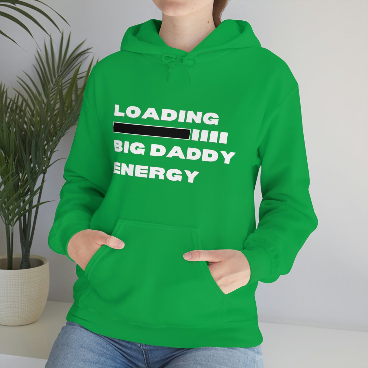 Loading Big Daddy Energy Unisex Heavy Blend™ Hooded Sweatshirt