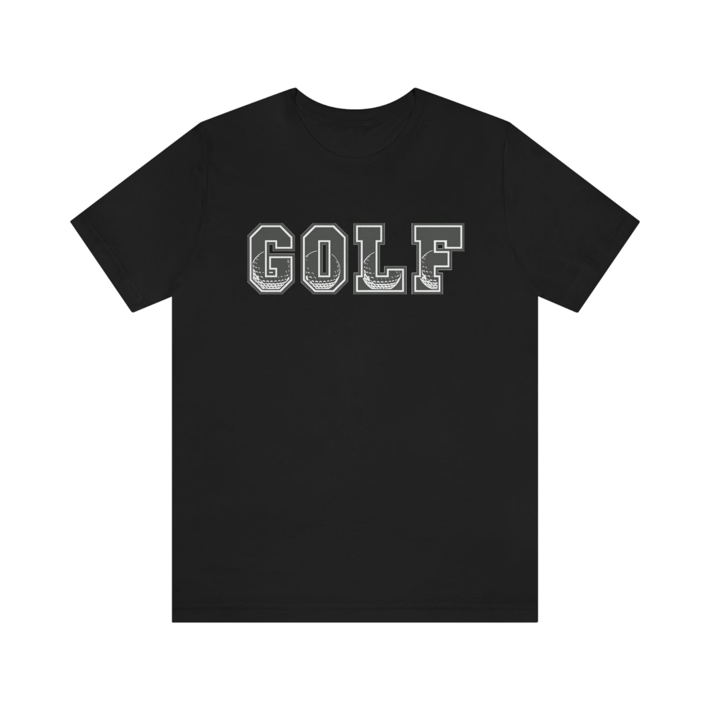 Golf Grey Unisex Jersey Short Sleeve Tee