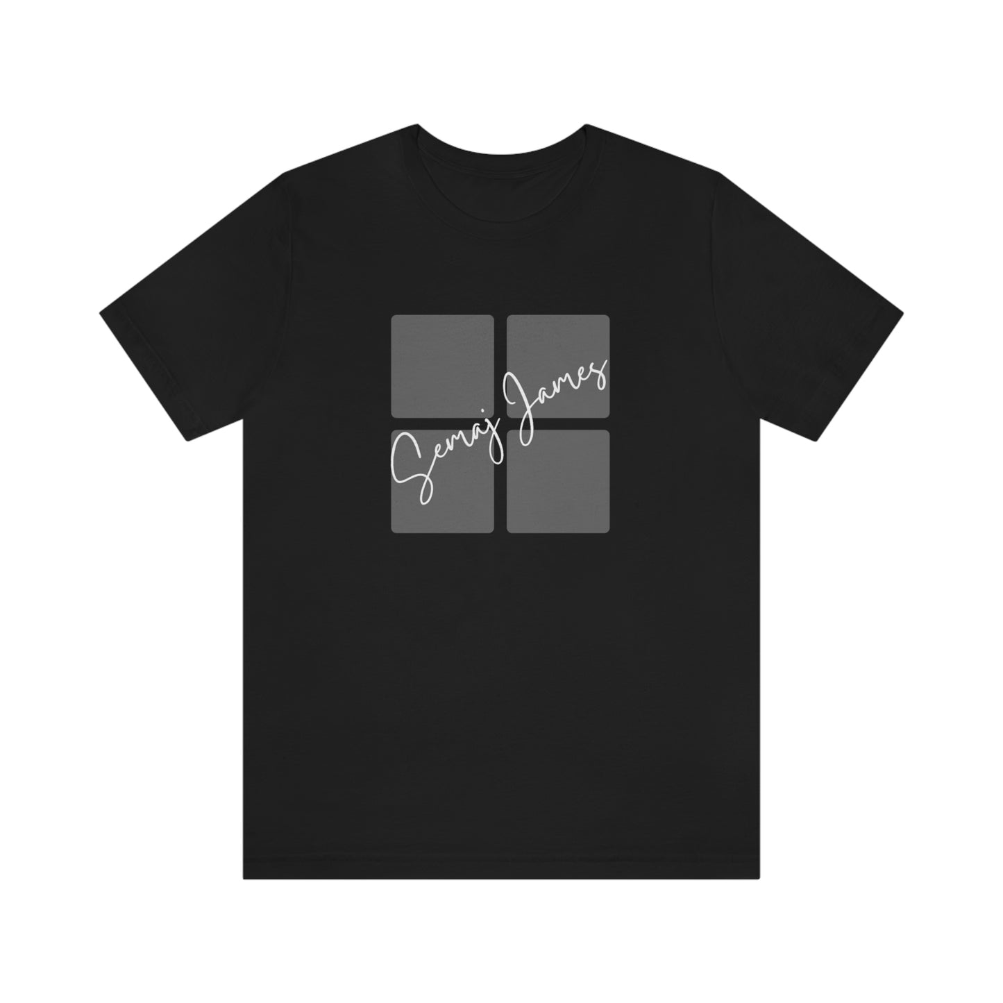 Broken Square Semaj James Unisex Short Sleeve Tee