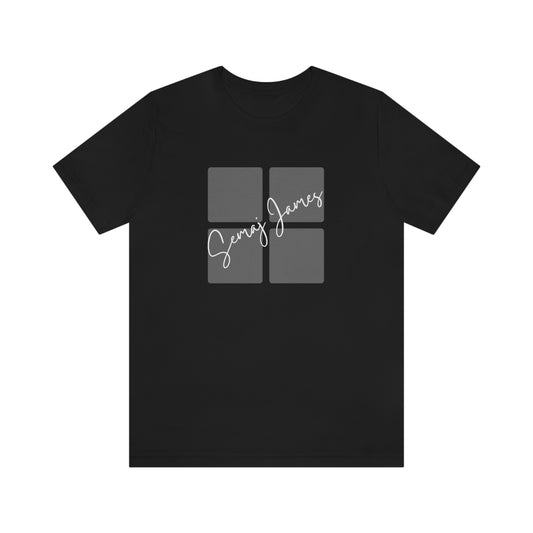 Broken Square Semaj James Unisex Short Sleeve Tee