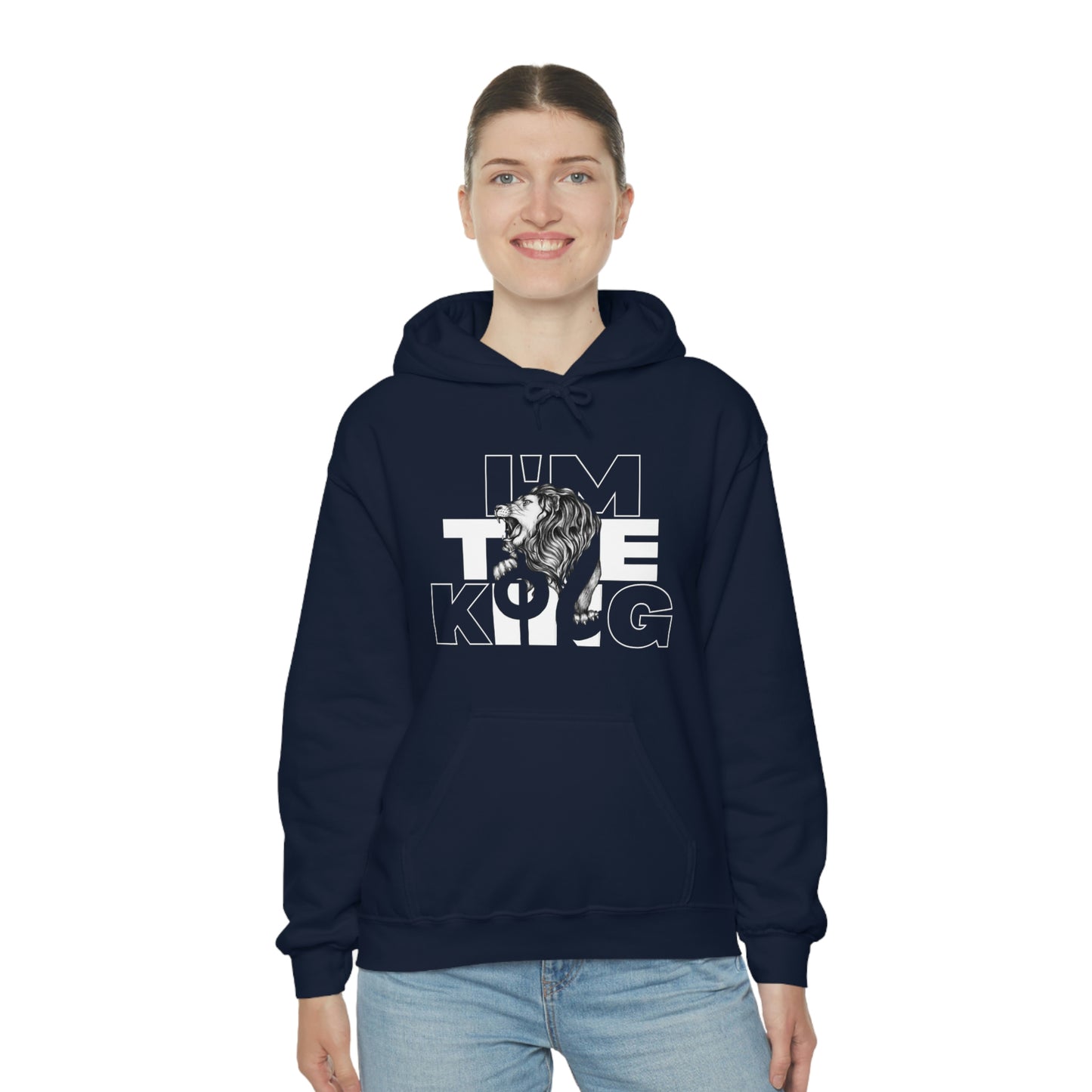 I'm The King Unisex Heavy Blend™ Hooded Sweatshirt