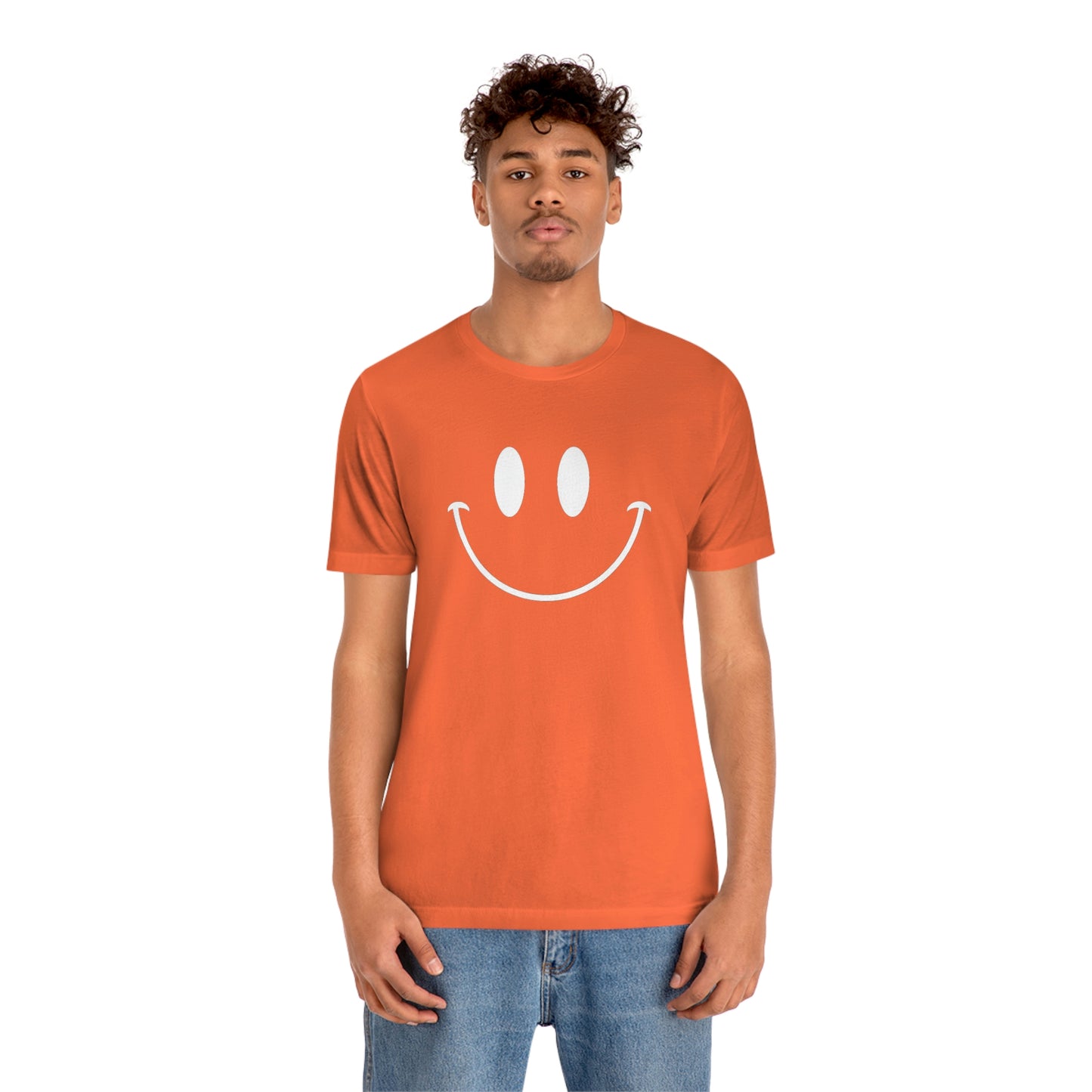 Smiley Face Unisex Jersey Short Sleeve Tee