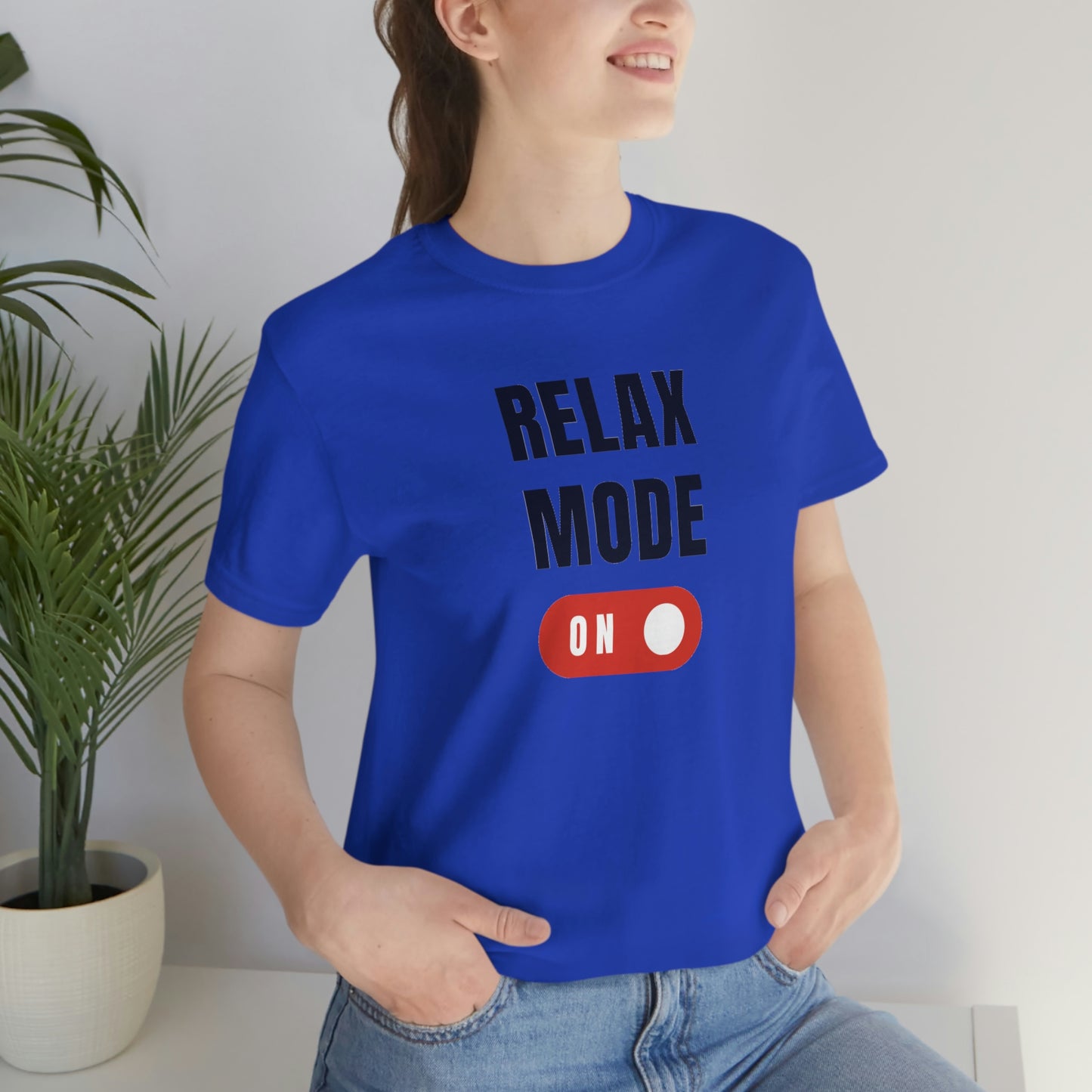 Relax Mode Unisex Jersey Short Sleeve Tee