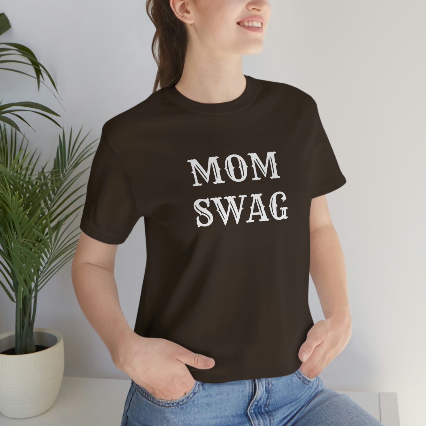 Mom Swag Unisex Jersey Short Sleeve Tee