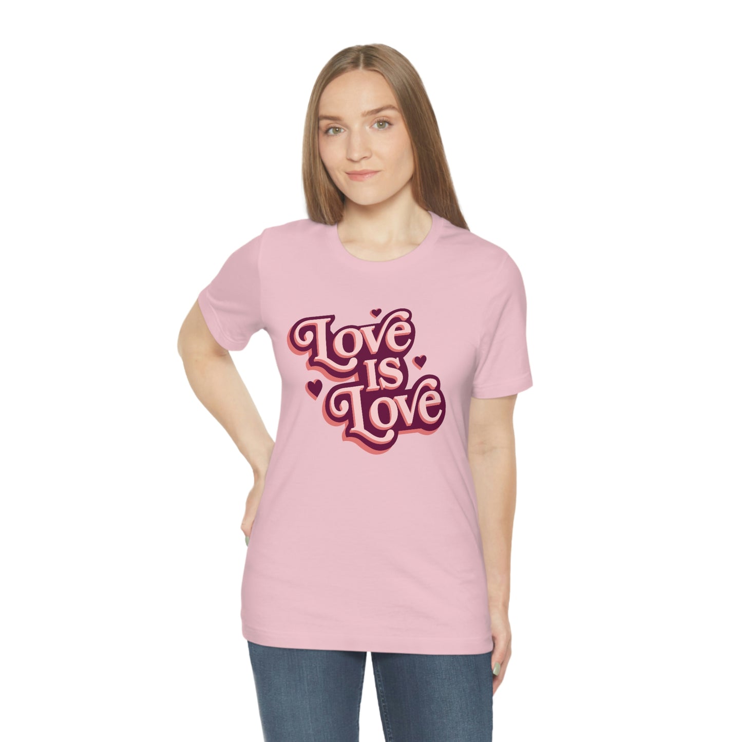 Love is Love Unisex Jersey Short Sleeve Tee