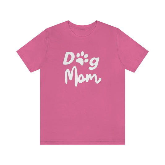 Dog Mom Unisex Jersey Short Sleeve Tee