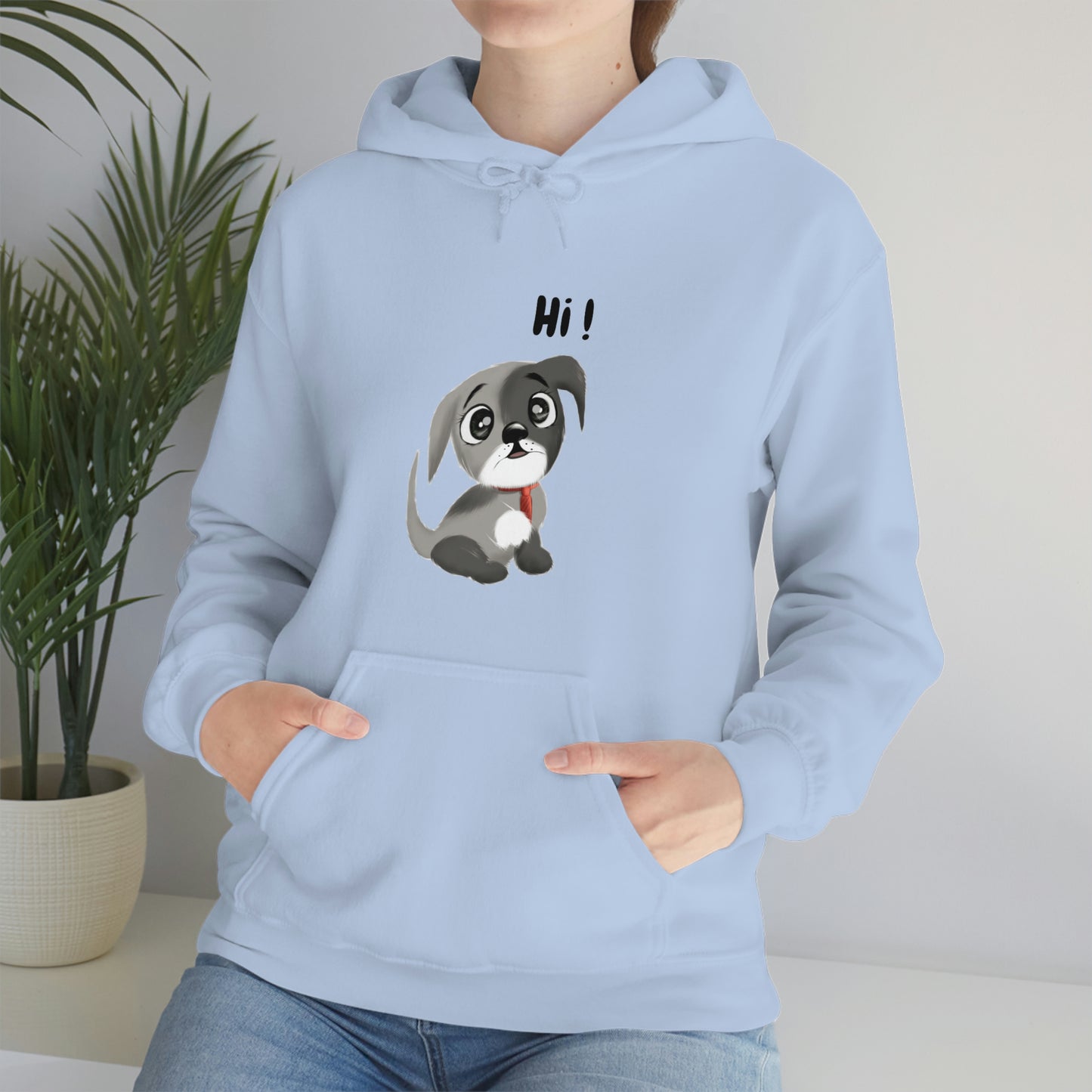 Hi Puppy Unisex Heavy Blend™ Hooded Sweatshirt