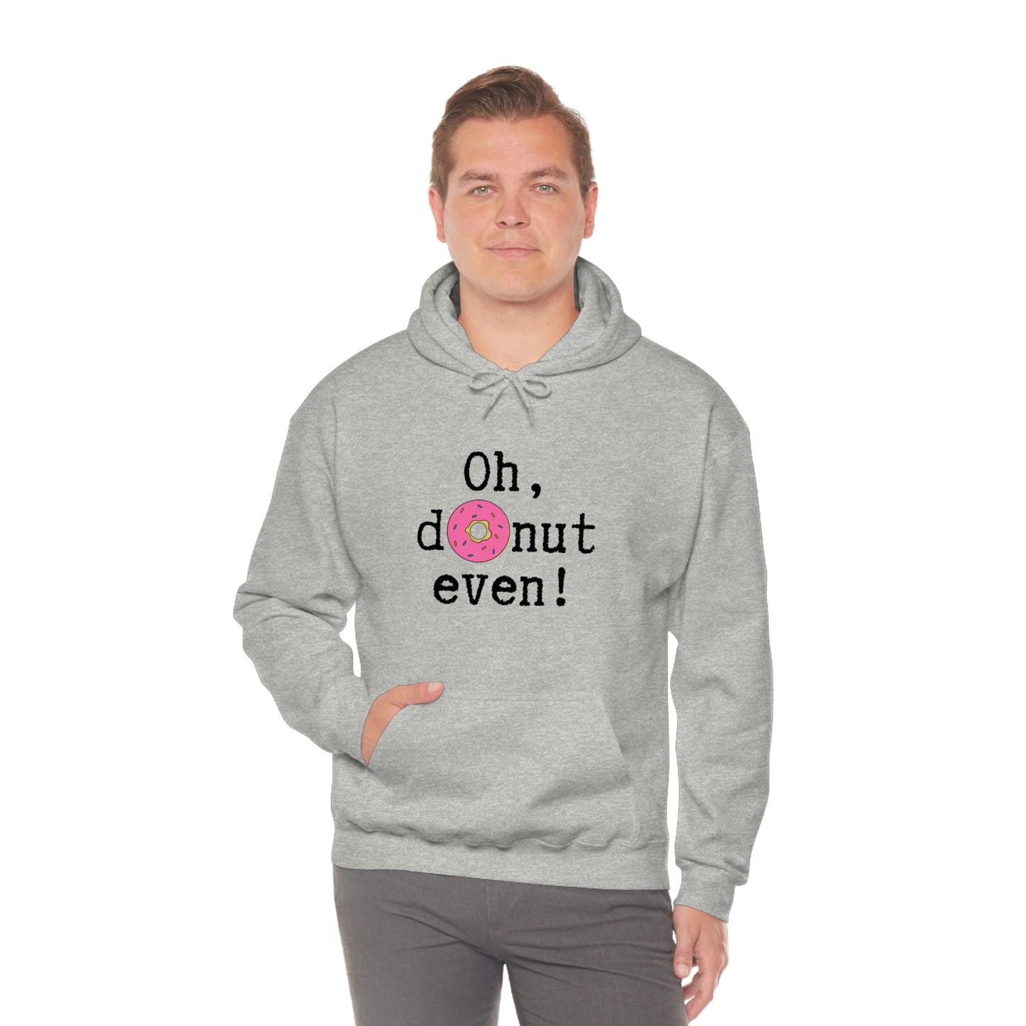 Oh Donut Even Unisex Heavy Blend™ Hooded Sweatshirt