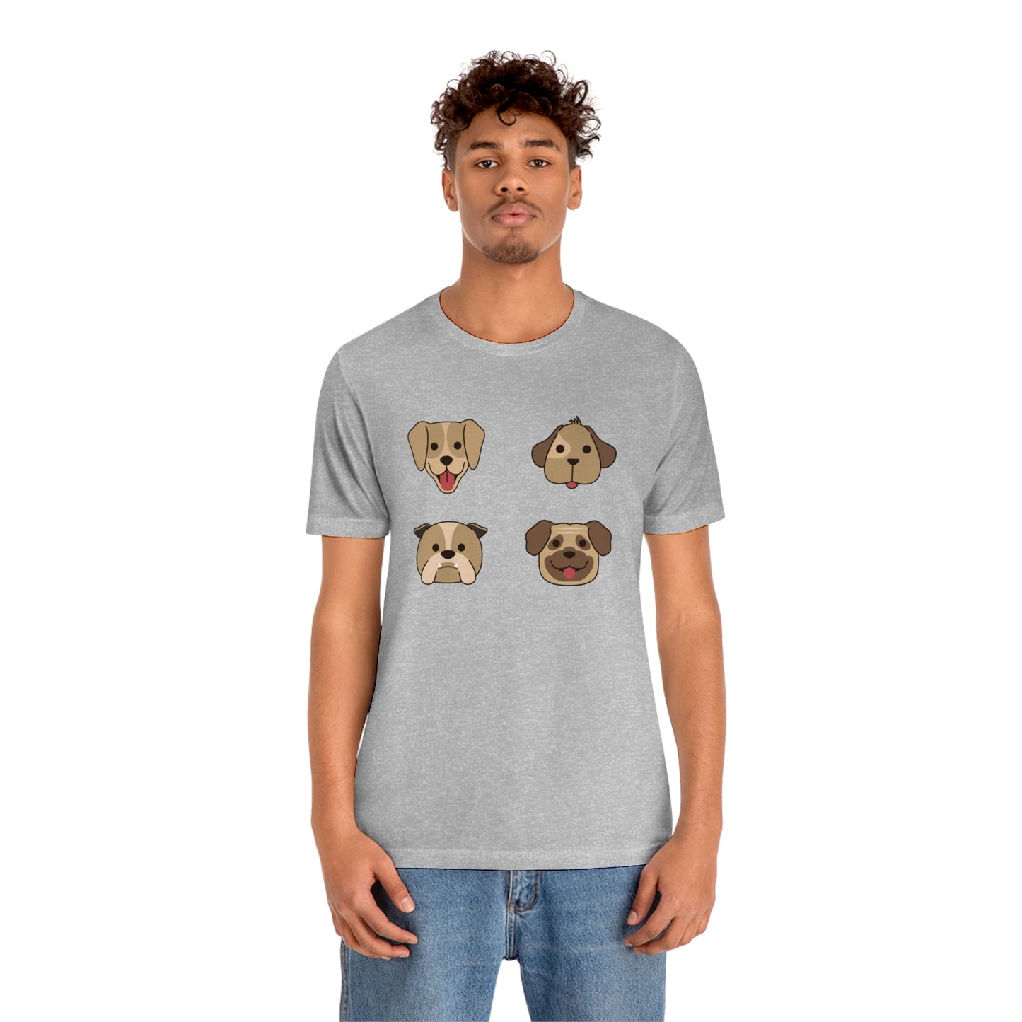 Dogs Unisex Jersey Short Sleeve Tee