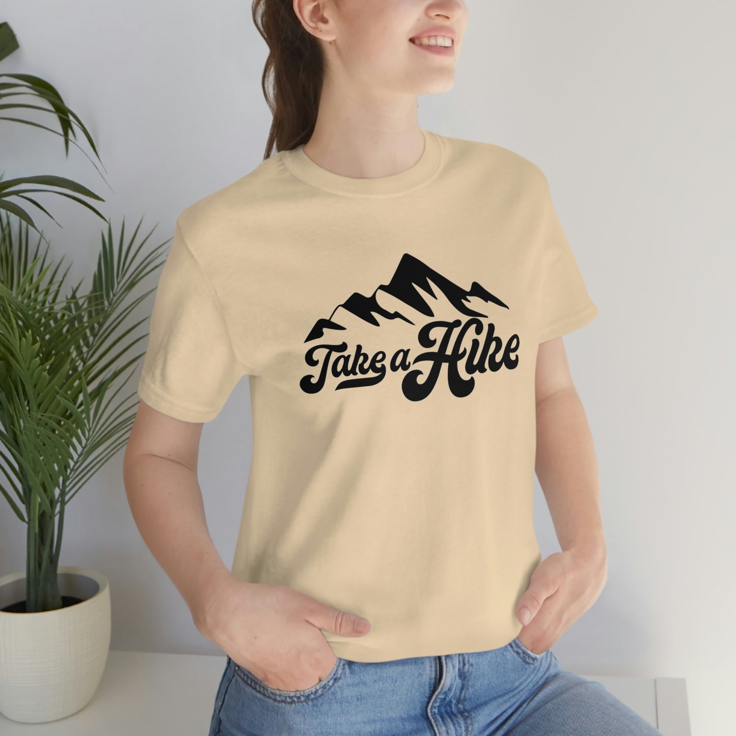 Take A Hike Unisex Jersey Short Sleeve Tee