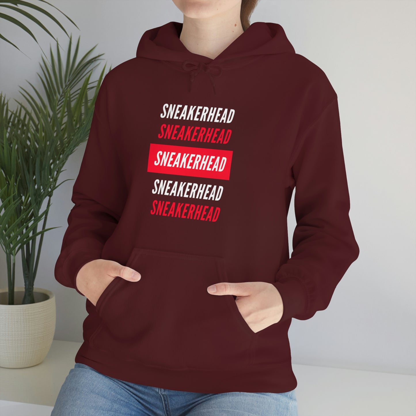 Sneaker Head  Hooded Sweatshirt