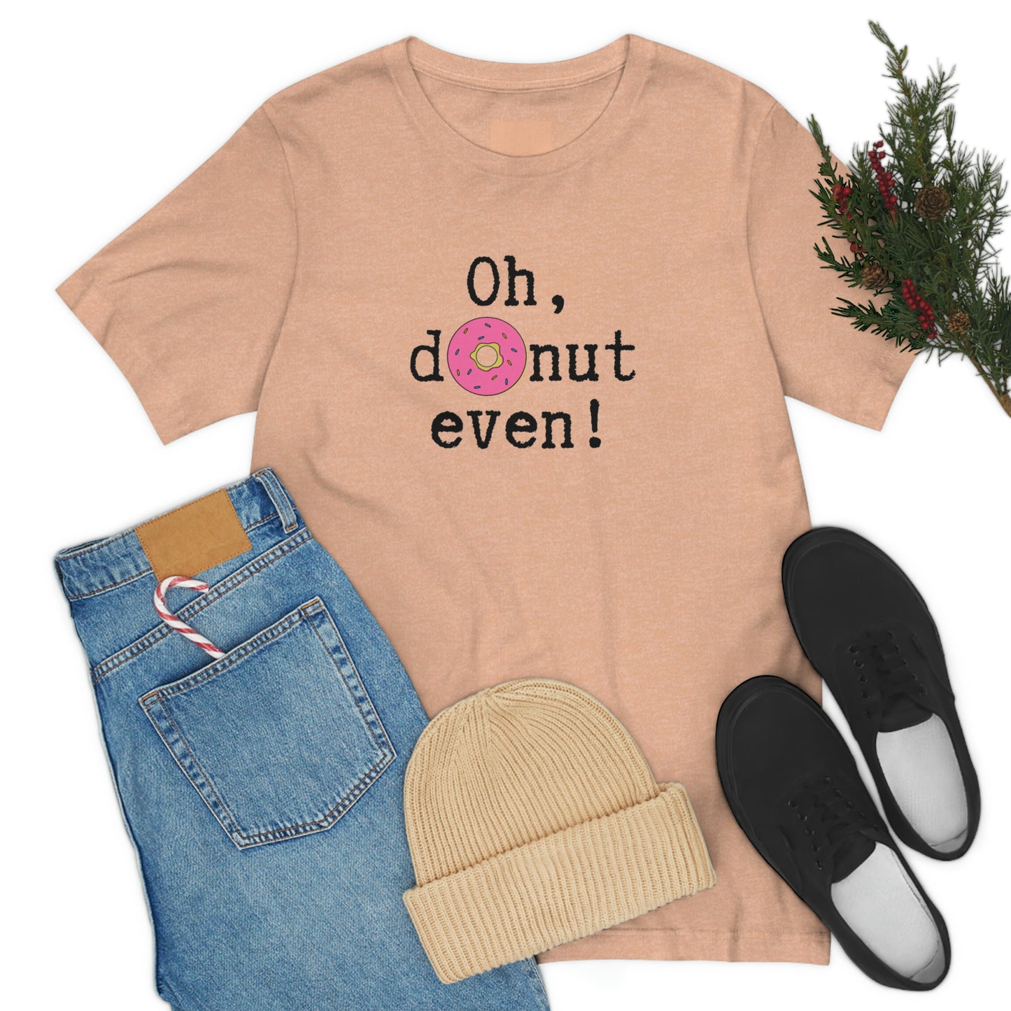 Oh Donut Even Unisex Jersey Short Sleeve Tee