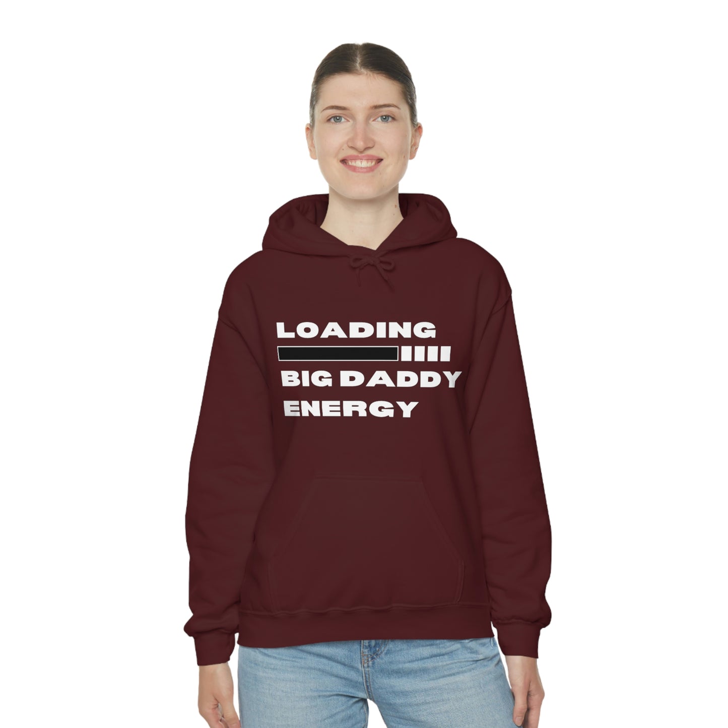 Loading Big Daddy Energy Unisex Heavy Blend™ Hooded Sweatshirt