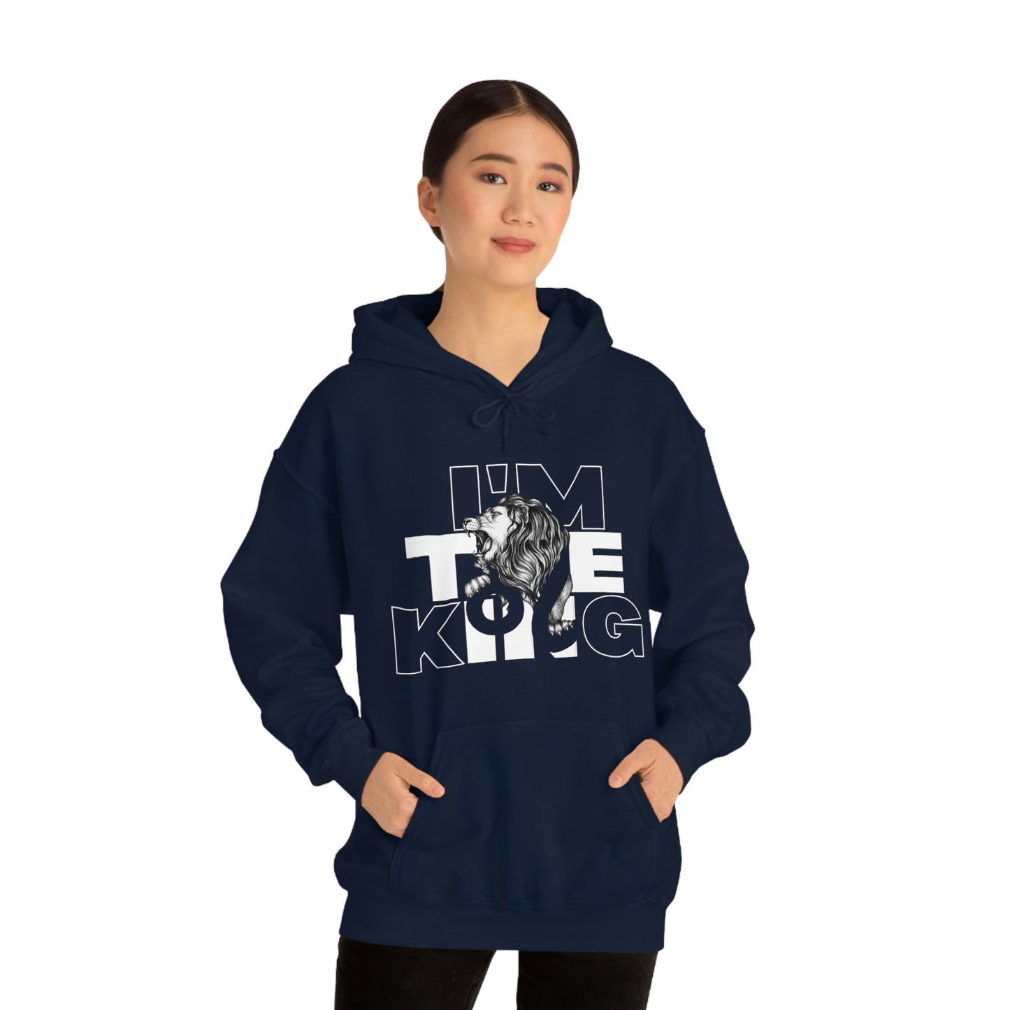 I'm The King Unisex Heavy Blend™ Hooded Sweatshirt